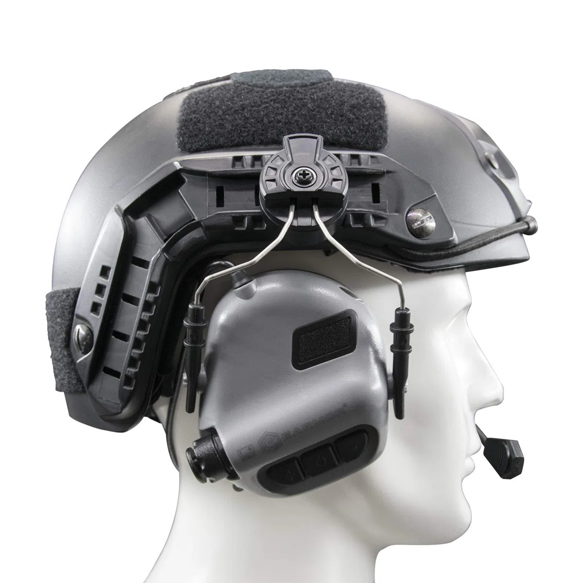 EARMOR Adaptateurs universels pour casque ARC Fast – Compatibilité avec les casques tactiques et la plupart des casques