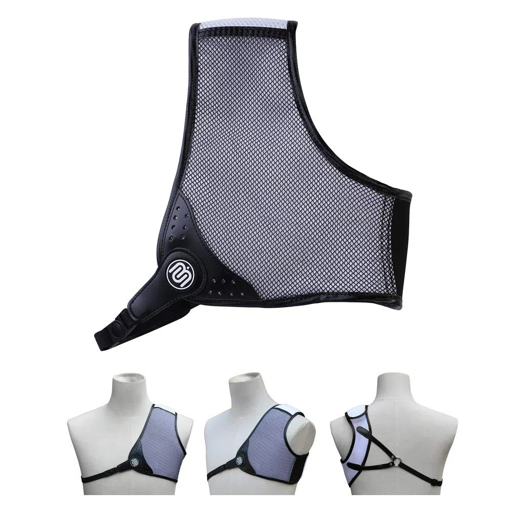 Bicaster Protège-poitrine pour tir à l'arc - Maille 3D droite
