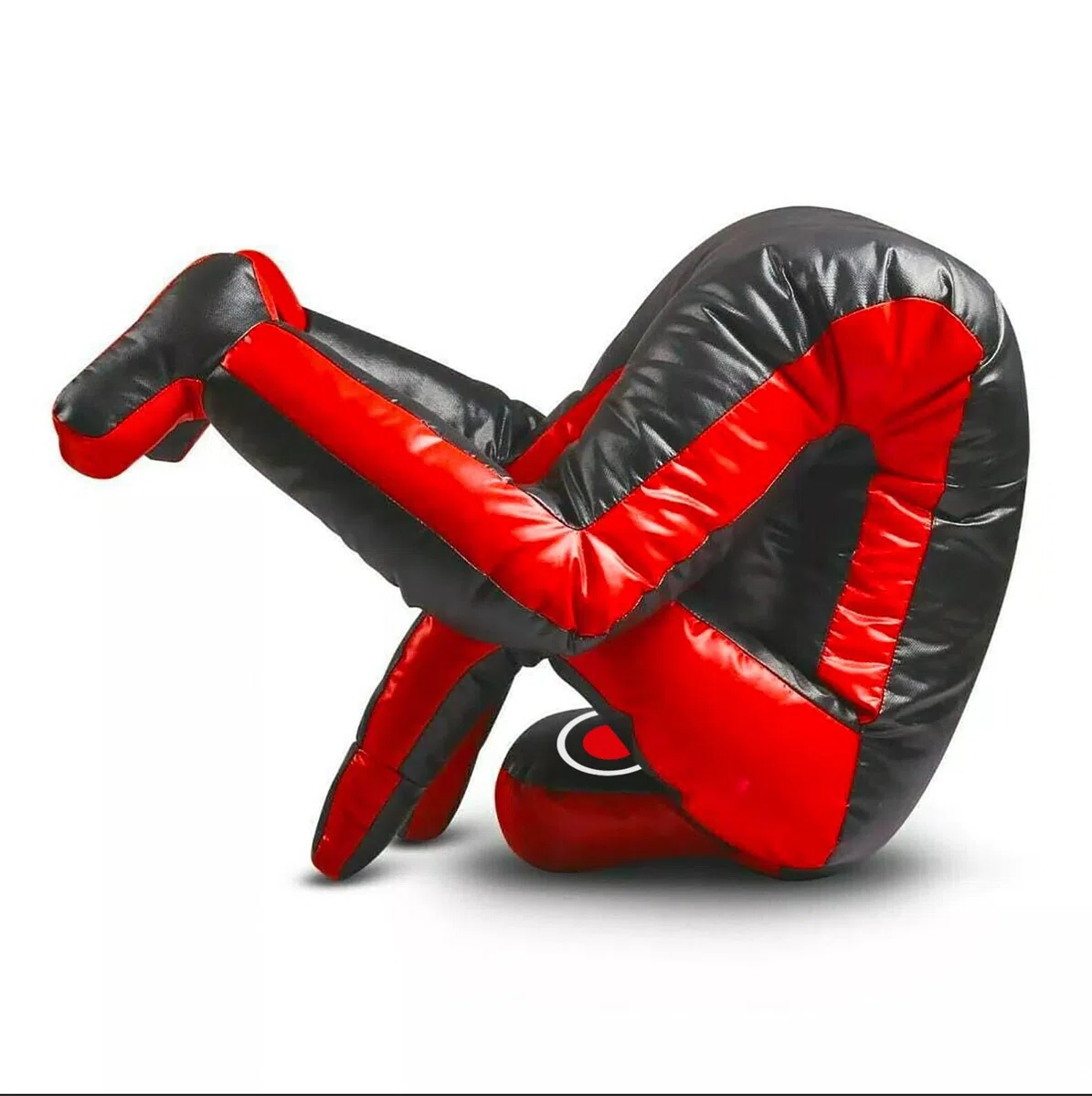 Mannequin d'entraînement en vinyle pour autodéfense 180cm Rouge MMA BJJ Lutte Grappling