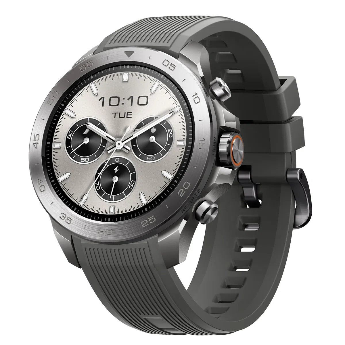 Mibro GS Explorer S Ti Montre GPS d'aventure,boîtier en Titane, Bi-Band GNSS,Carte Hors Ligne, Écran Tactile AMOLED,10 ATM, autonomie 20 Jours, Smartwatch pour la randonnée, l'alpinisme et l'apnée