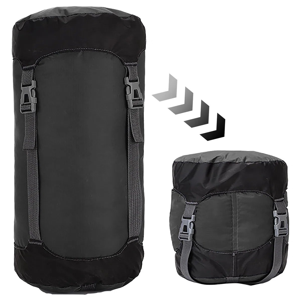 Sac De Compression pour Sac De Couchage,Sac De Rangement en Nylon Compact pour Le Camping,Sac De Rangement pour Sac De Couchage,Étanche Et Ultra Léger,pour Les Voyages,La Randonnée
