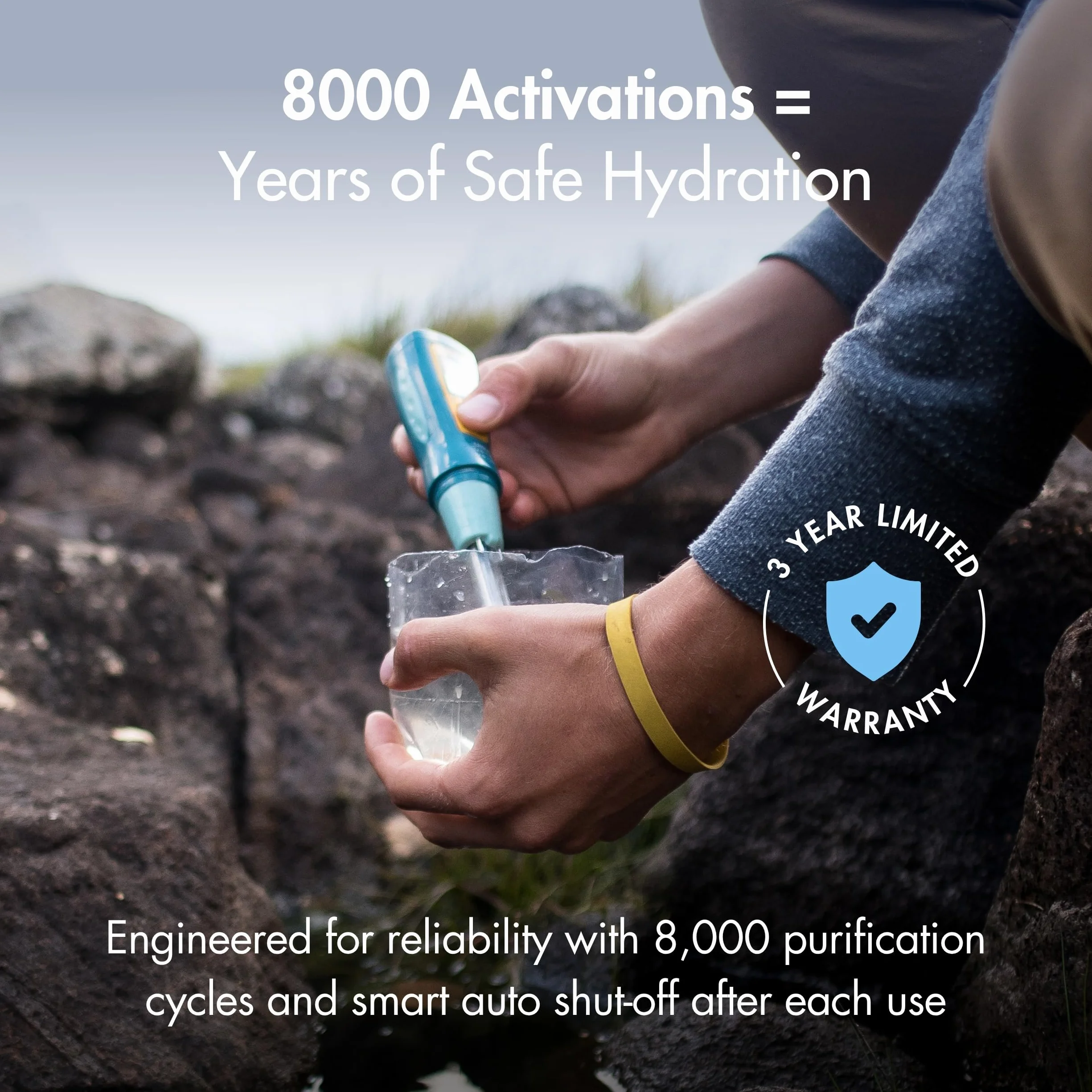 SteriPEN Ultra Purificateur d'eau – Désinfection UV pour de l’Eau Potable sûre où Que Vous Soyez