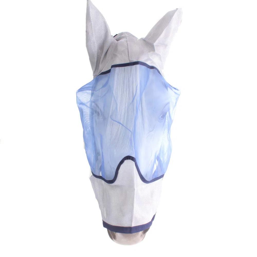 Bucas Buzz-Off Deluxe 100/XXXS Masque et Oreilles Bleu