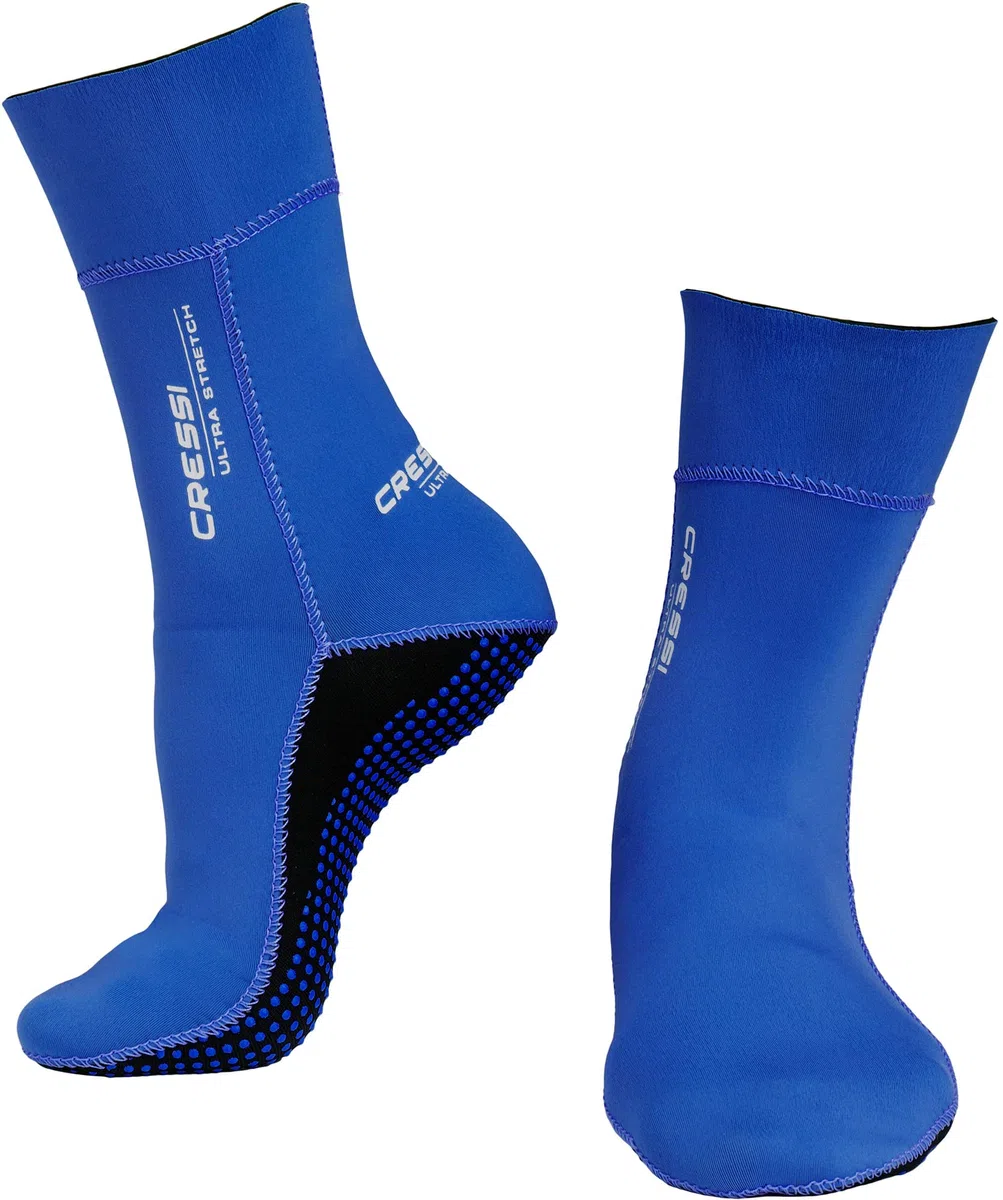 Cressi Unisex Ultra Stretch Ultra Stretch Socks Premium Neoprene Anti Slip 1.5mm (pack of 1)