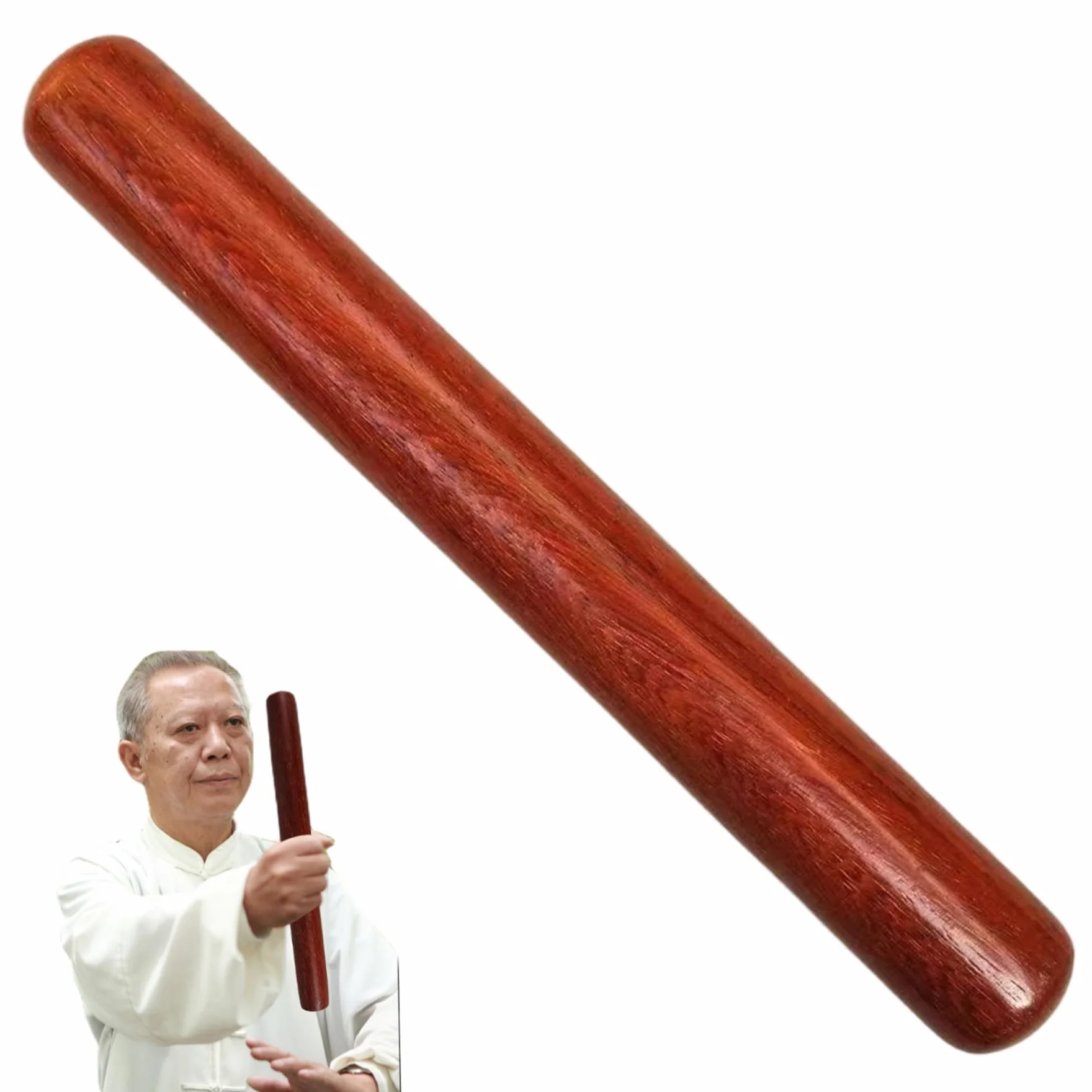 Bâtons de Tai Chi pour débutants, règle de Tai Chi en Bois 15, 8x1, 4 Pouces, Outils Pratique pour Les Arts Martiaux, Le Fitness et la rééducation Physique