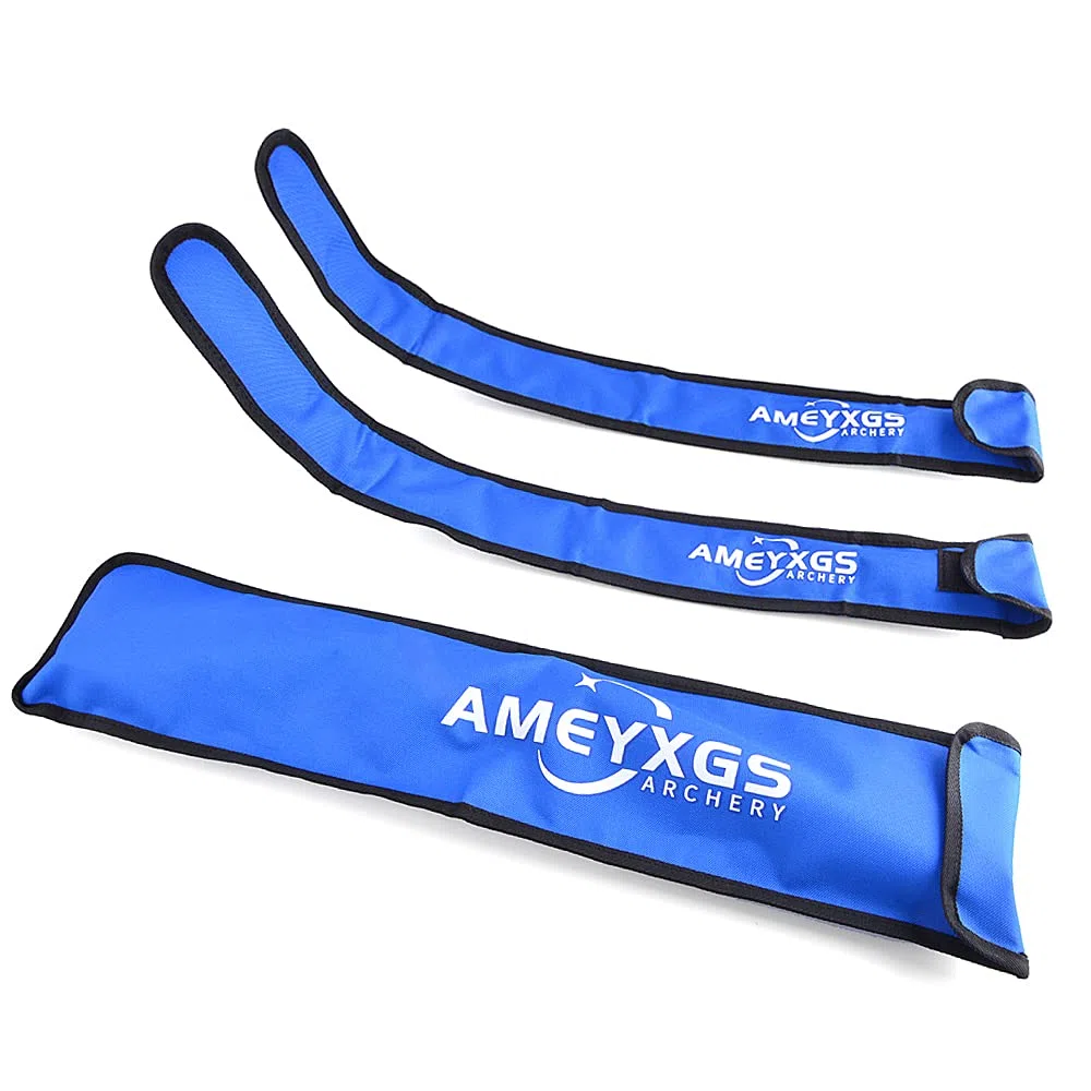 SHARROW Sacs pour Membres d'arc de Tir à l'arc, Manches des Branches pour pour Arc Classique avec Arc Riser Sac Housses de Protection Sac à Poignée en Arc pour Arc Divisé Arc Long