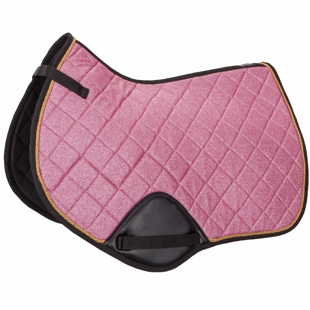 Start Seville Tapis de selle pour cheval, tapis de selle baroque avec cordon décoratif, tapis de selle pour cheval, pour dressage (DR) et polyvalence (VS) (rose, polyvalence)