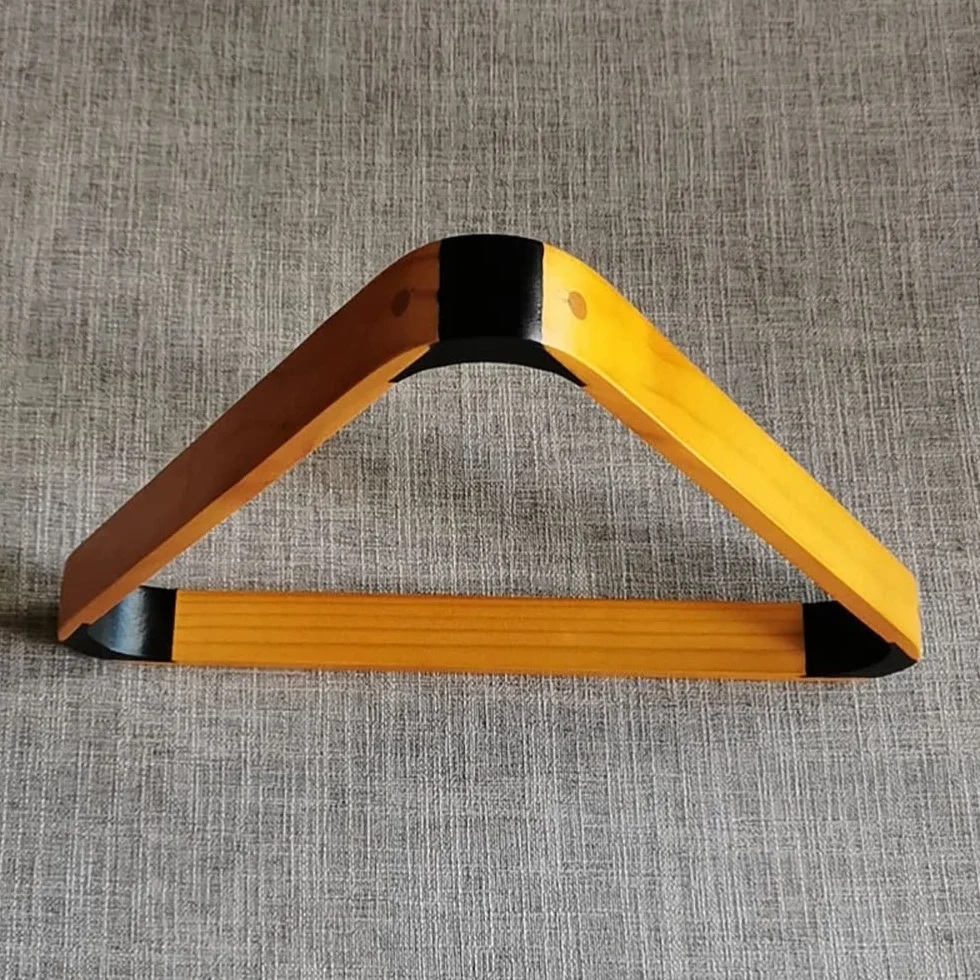 Porte-balles de billard en bois - Triangle - Pour boules de billard
