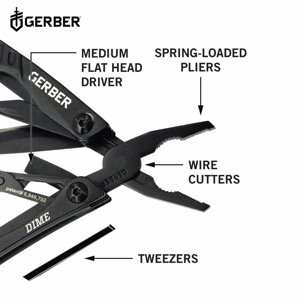 Gerber Dime Micro Tool noir Pince Multifonctions