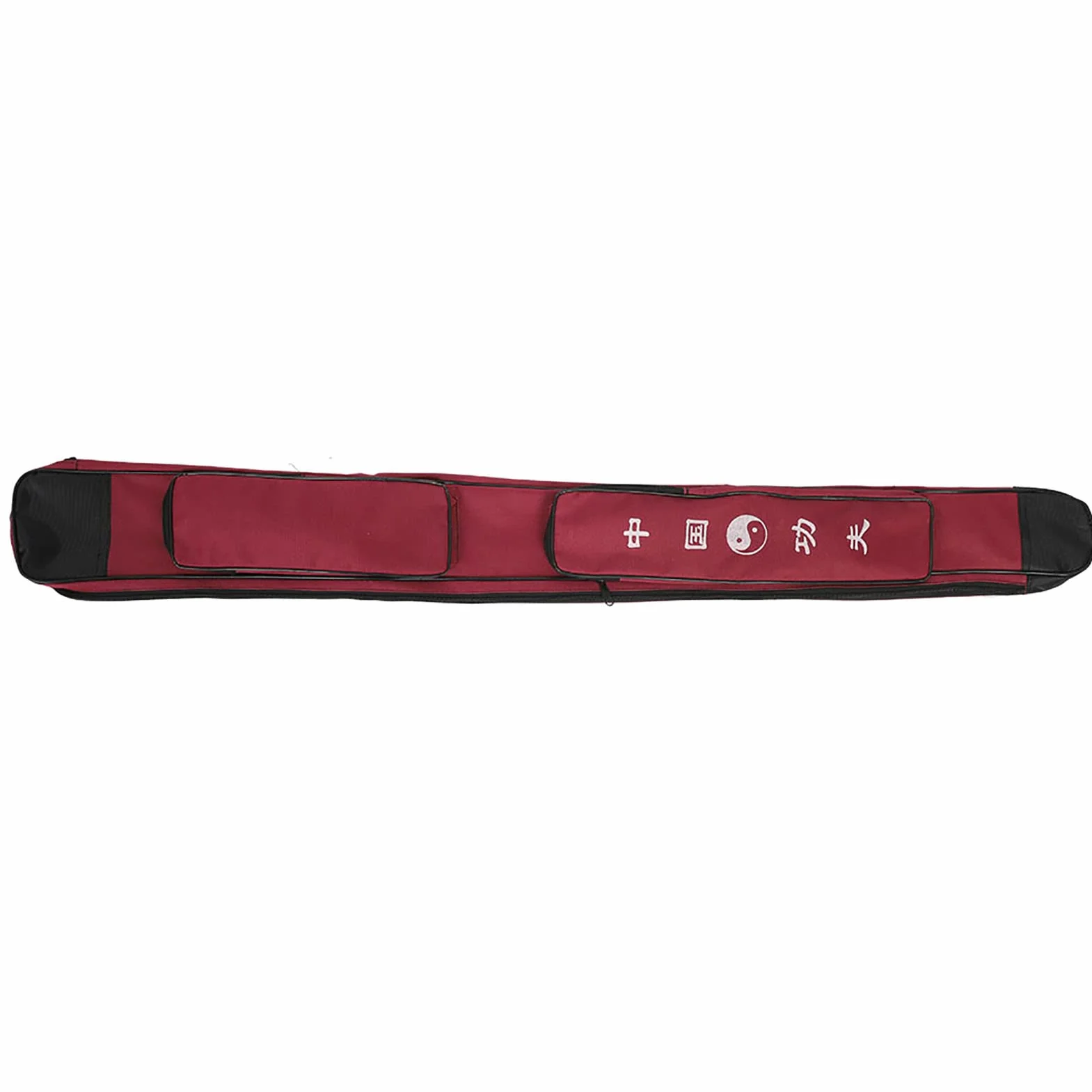 Sac D'épée d'arts Martiaux, Sac De Rangement D'entranement D'épée, Sangle De étui De Transport D'épée pour Les Amateurs d'arts Martiaux pour Stocker Les épées(Rouge foncé)