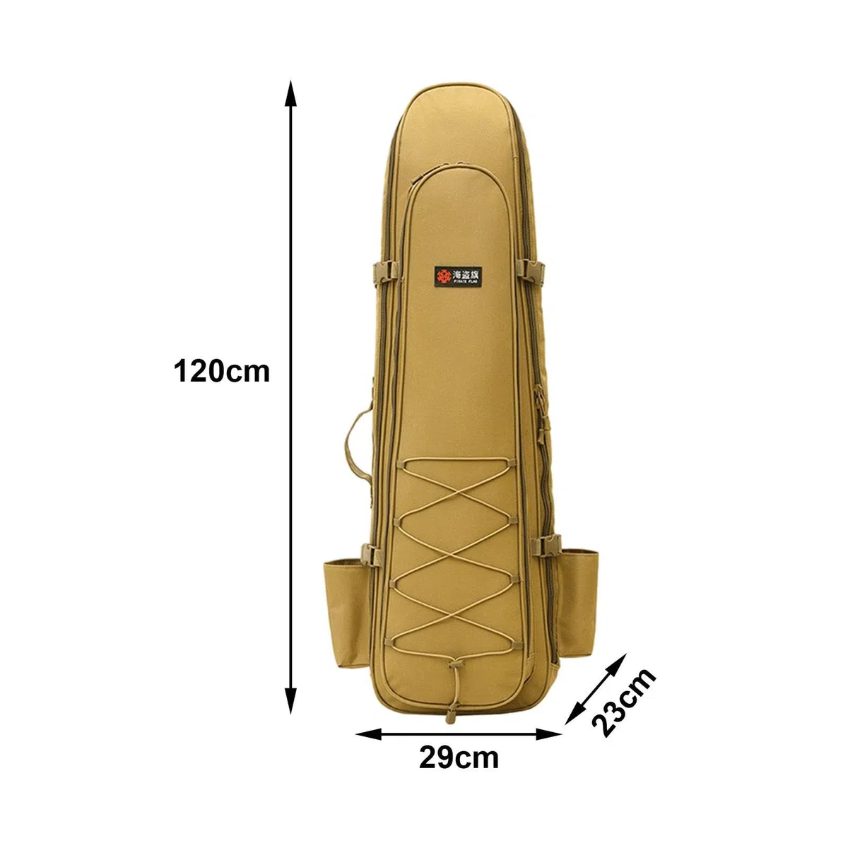 Oshhni Sac à Dos à Longues Palmes pour équipement de plongée en apnée, Sac à Palmes pour Sports Nautiques, Camping, Natation, pêche, Plage