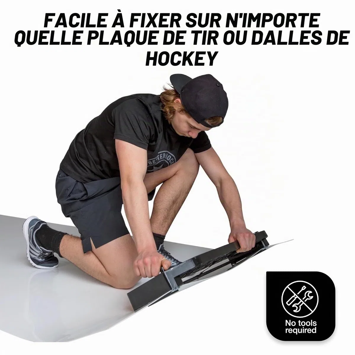 Better Hockey Extreme Passer Clamp-on Pro - Taille 77 cm - Incroyable passeur de Hockey