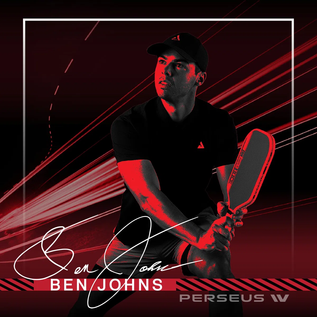 JOOLA Pickleball Raquette Pro IV Ben Johns Perseus, Paddle Professionnel de Haute qualité Certifié USAP