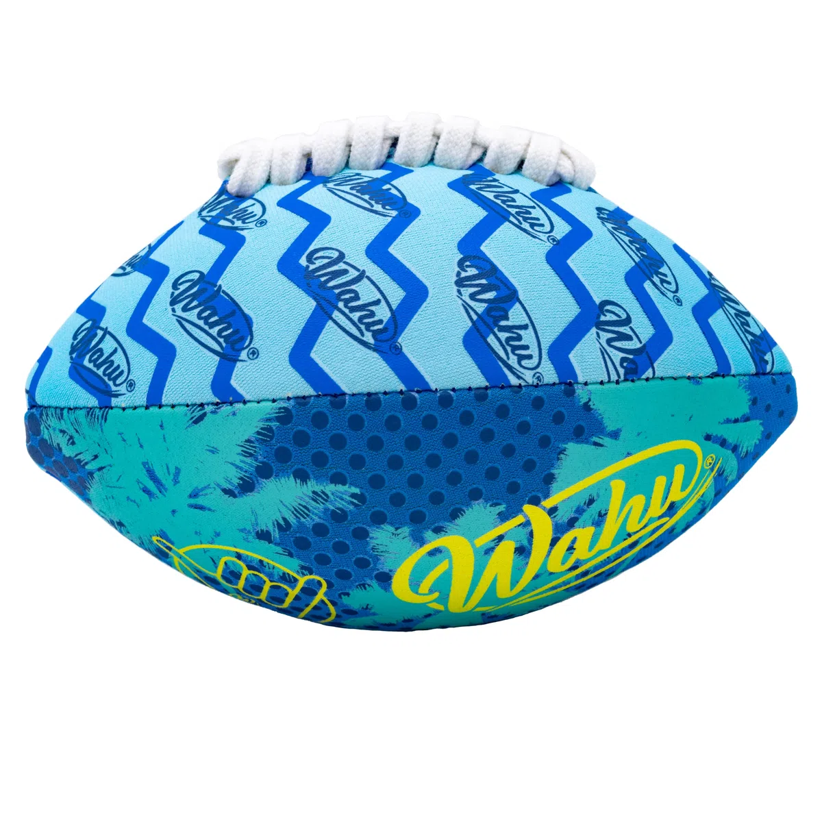 WAHU Ballon de Football américain Mini (16,5 cm) | Ballon de Football américain 100% étanche avec de Vrais Lacets | Idéal pour Le Jardin ou la Plage | À partir de 5 Ans