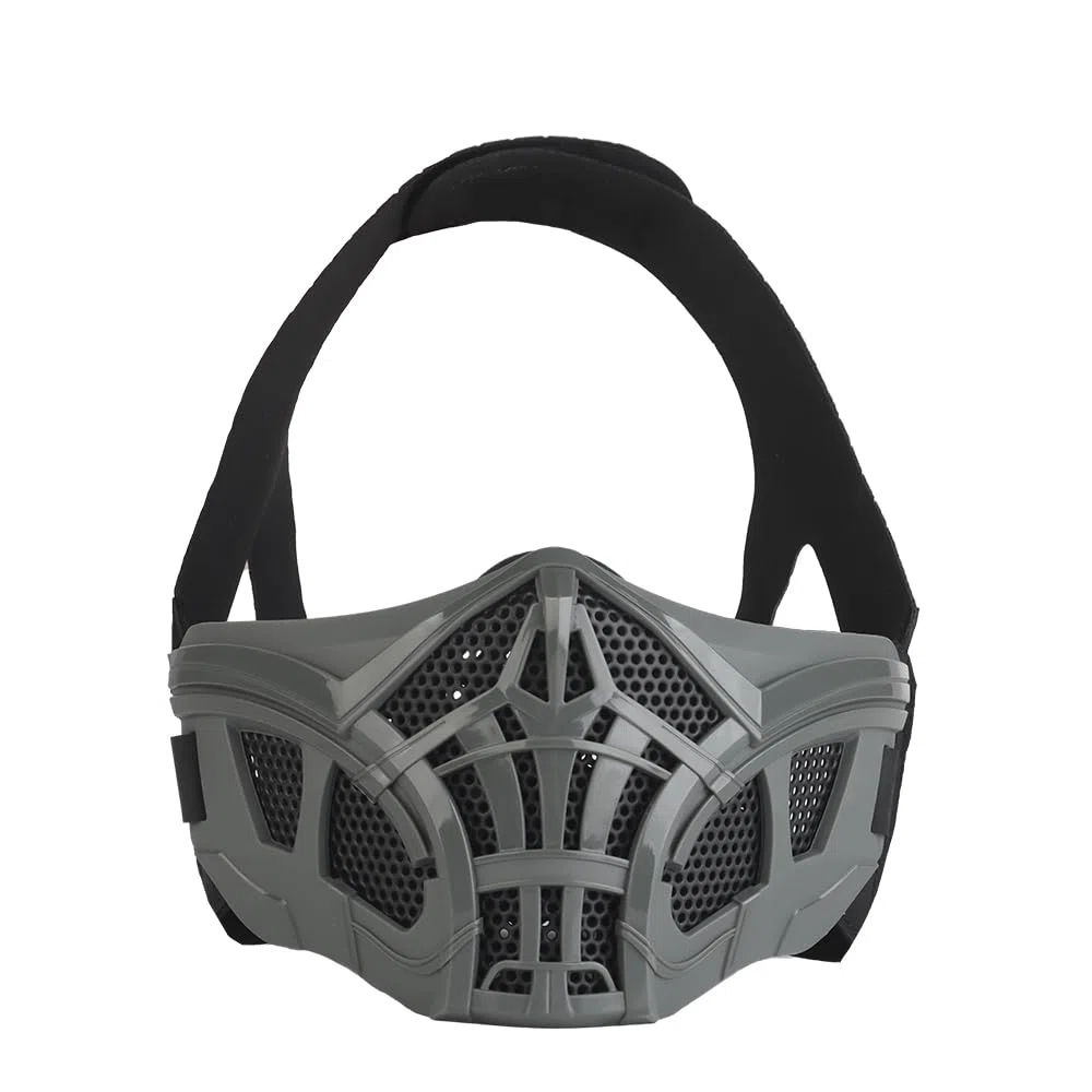 Protection Tactique Scorpio Demi - Masque pour Masque Airsoft Equipement Tactique Extérieur pour CS Game Cosplay Chasse Halloween