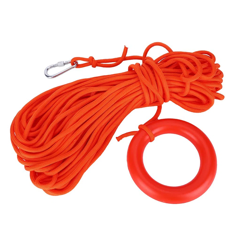 Ligne de Vie, Ligne de Vie Flottante, Nylon 8mm pour Bateau plongée piscines plages Yachts