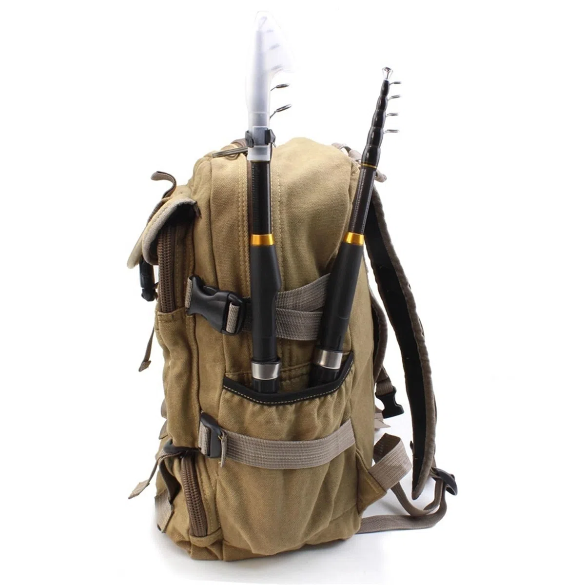 Modèle YG020 1.8 m-3.6 m Canne à pêche télescopique Multifonction poignée en liège Carpe en Fiber de Carbone Tige de Filature Portable pôle de Voyage matériel de Poisson(3.6)