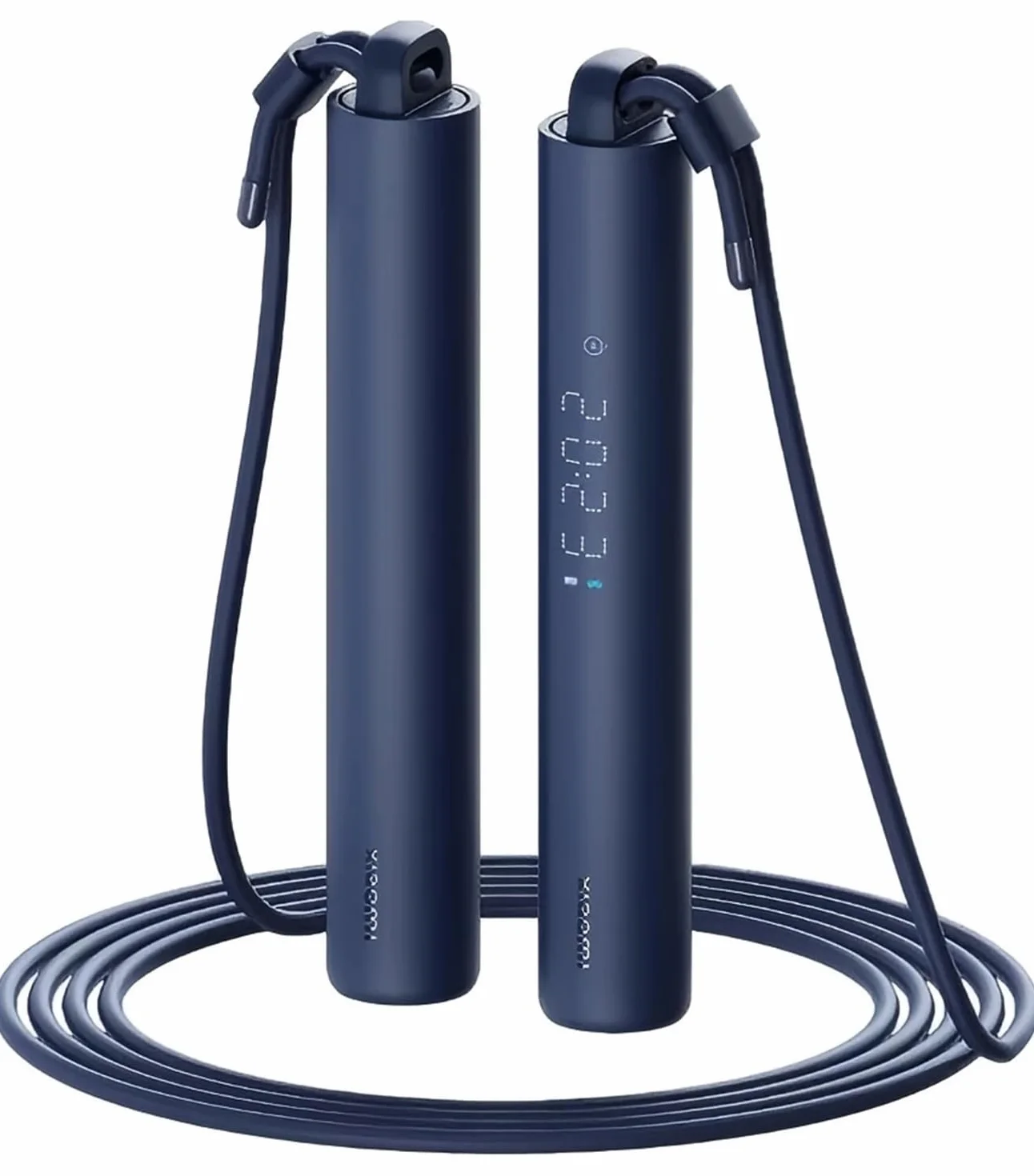 Xiaomi Corde à sauter intelligente – Suivi précis, sans fil et filaire, écran intelligent, analyse de fitness, Bluetooth 5.0, USB-C, léger et compact