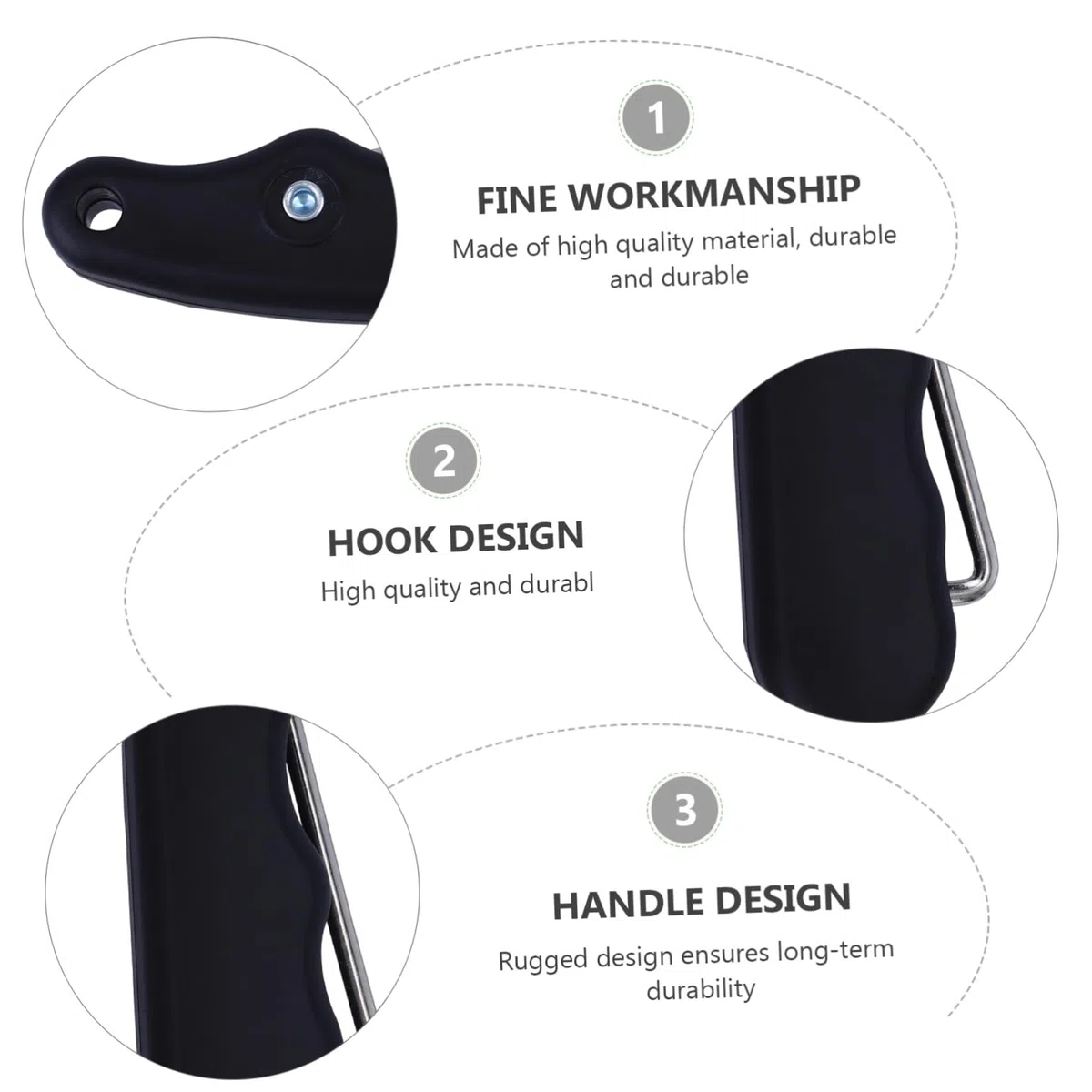 Toddmomy Tendeur De Lacets Professionnel en Acier Inoxydable Outil Pliable pour Lacets De Patins À Glace - Confort Et PréCision pour Hockey sur Glace Noir