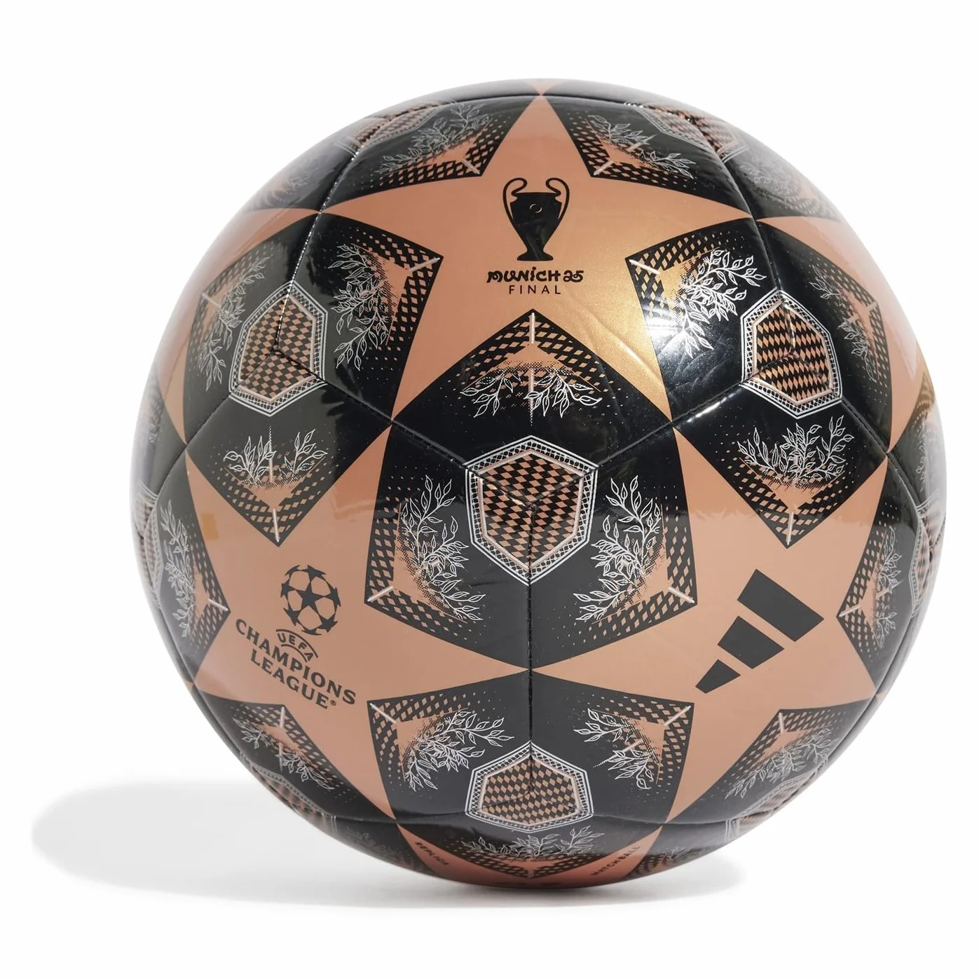 Adidas UEFA Champions League Club JH1285 Ballon de Football, Unisexe, Noir, 4 EU
