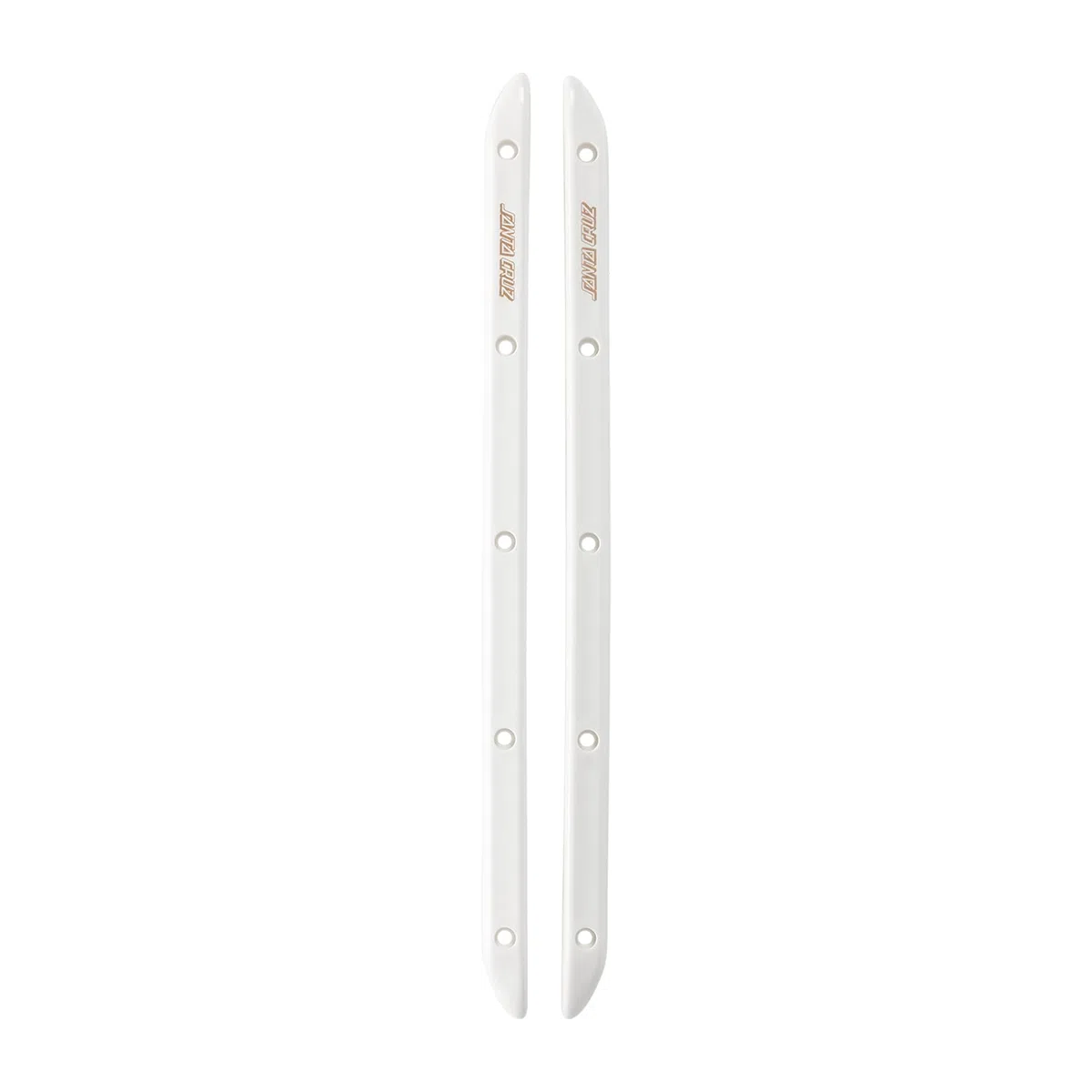 Santa Cruz Slimline HSR Rails de Skateboard Blanc