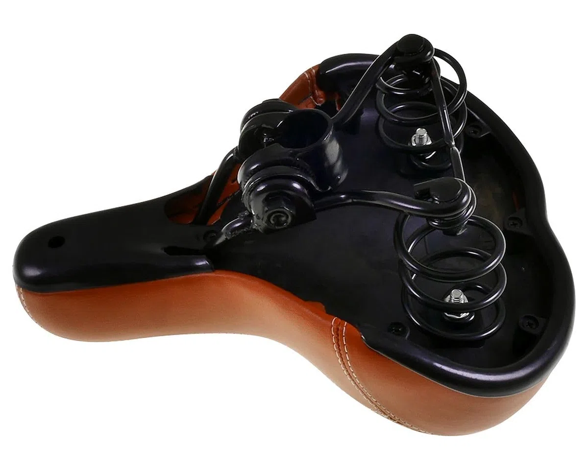 Selle de vélo confortable avec suspension pour homme et femme
