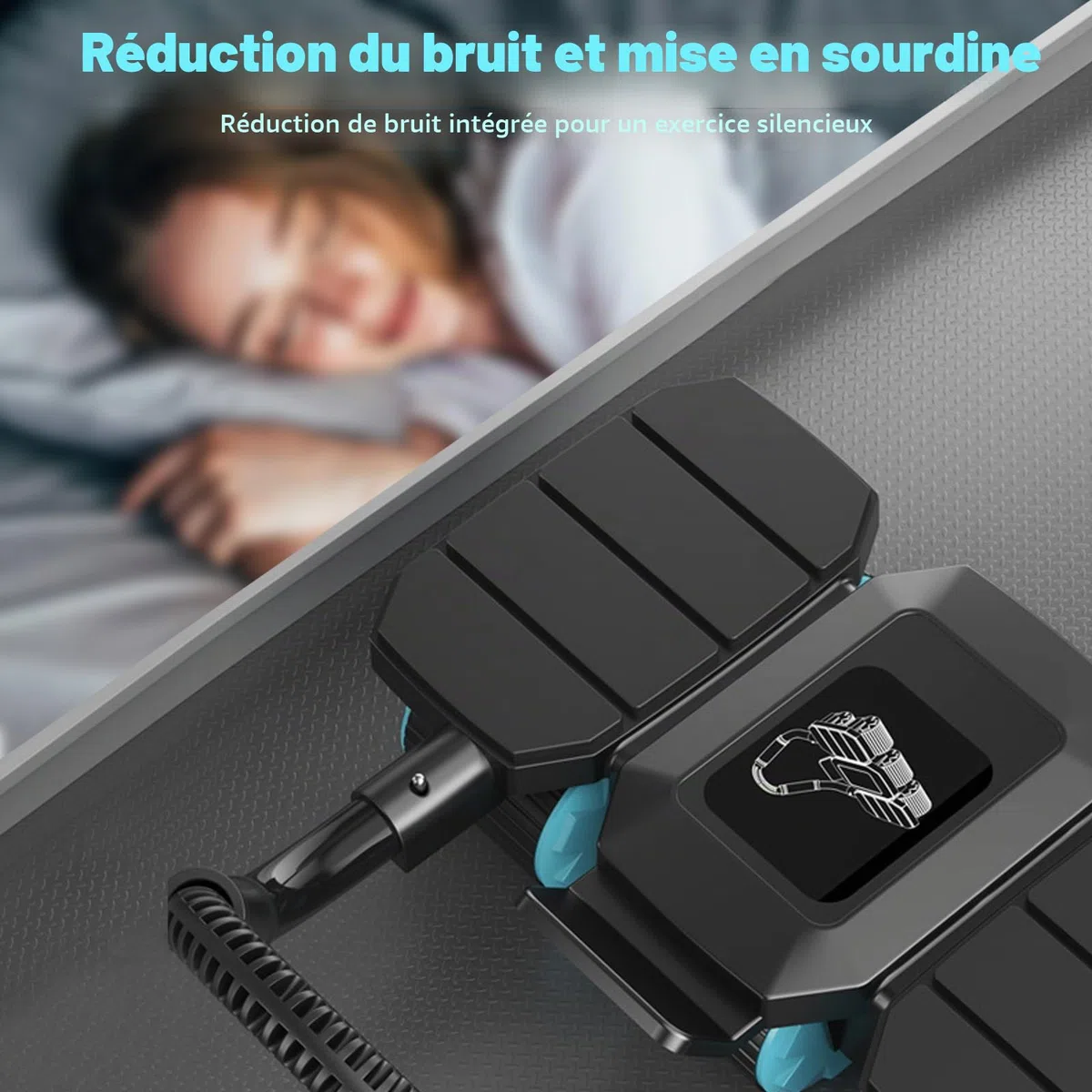 Roue abdominale pour la maison - Avec 8 coudes - Avec coussinets en mousse - Charge maximale : 150 kg - Pour entraînement de base