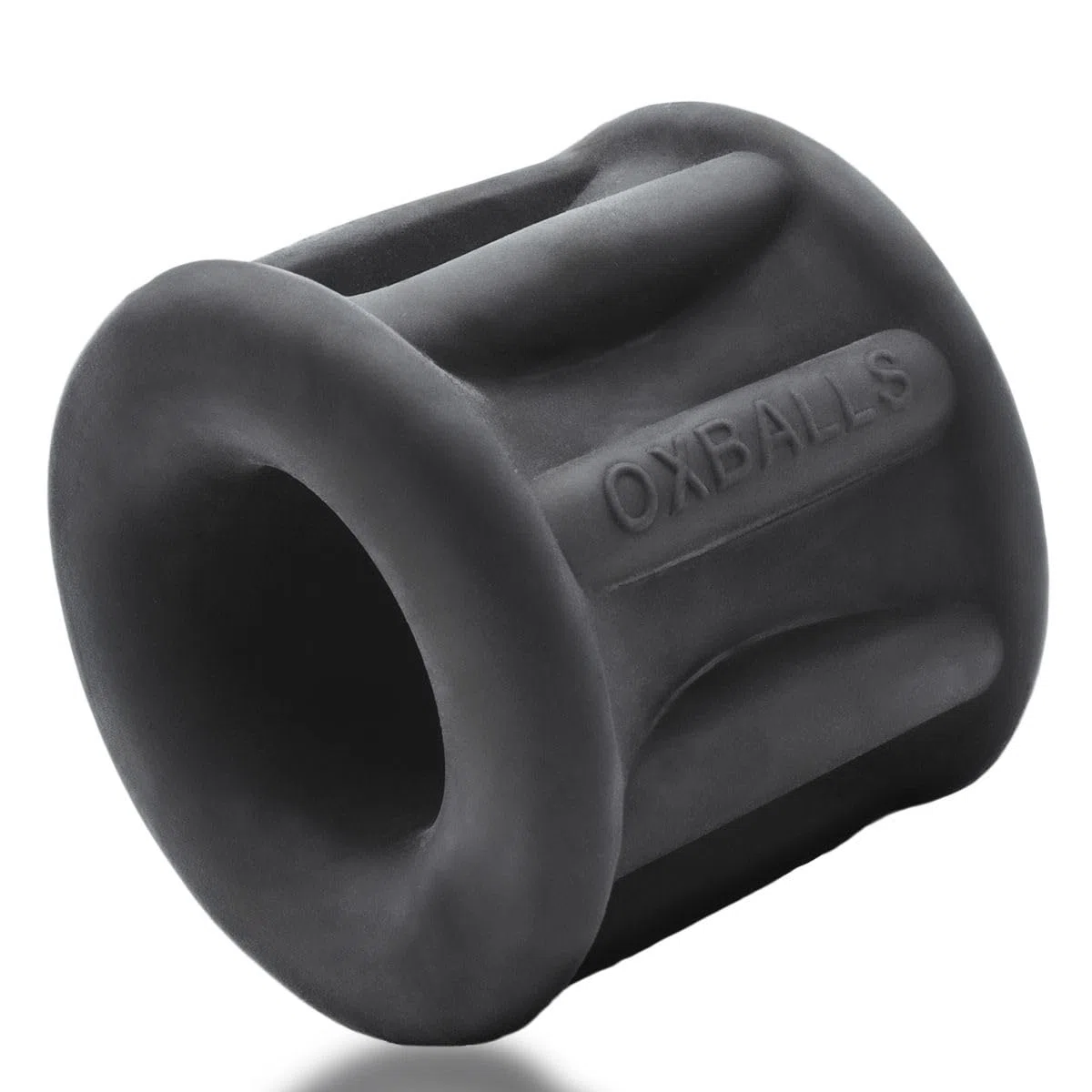 Baller Center Squeeze Ballstretcher – Plus+SILICONET Édition spéciale, poignée en sablier, nervuré pour un tirage maximal, étirement doux – Nuit