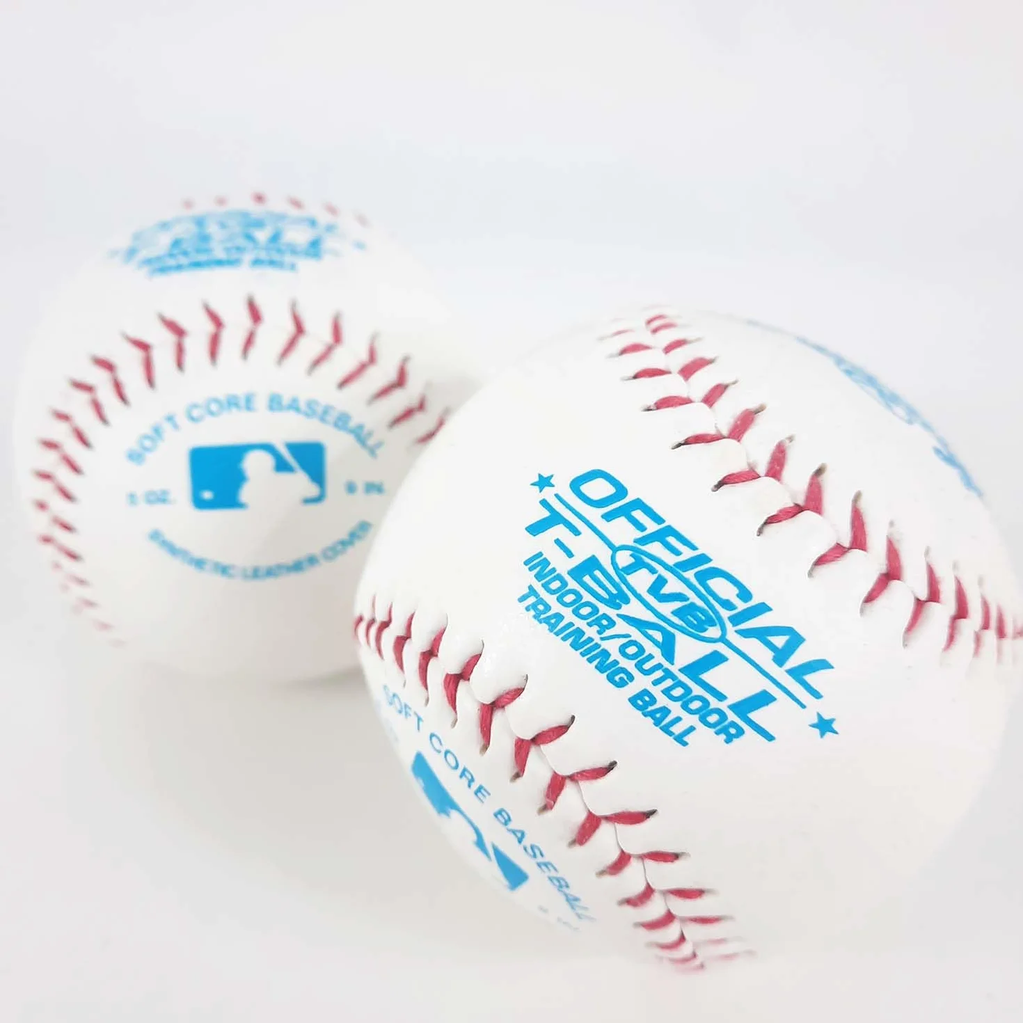 Rawlings - Lot de 2 balles TVB - Soft Training Baseball - 9"