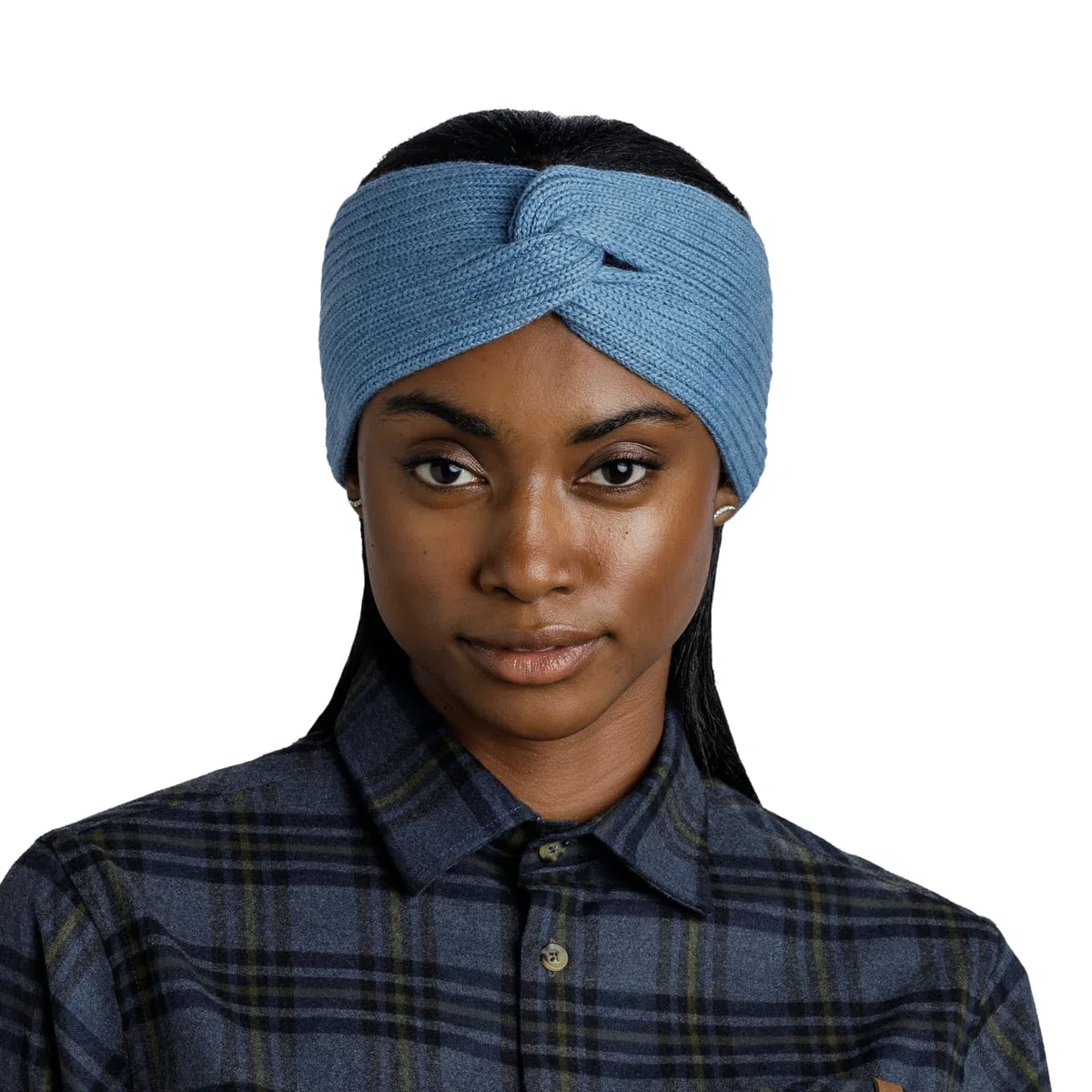 BUFF Bandeaux Tricot Bleu Unisex Adulte Taille