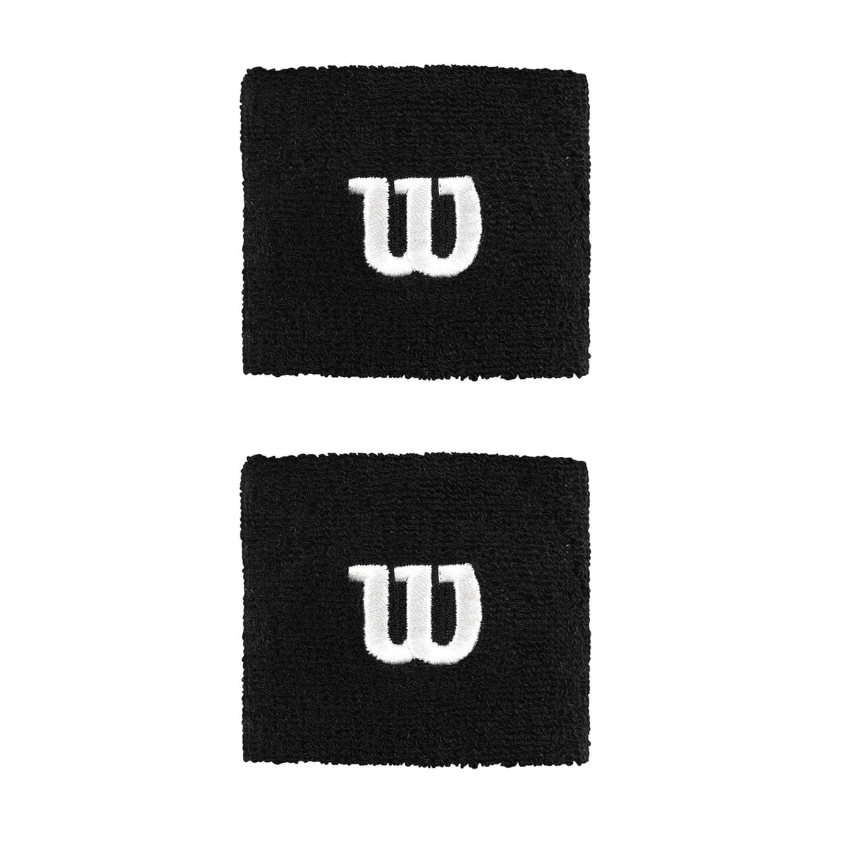 Wilson Bandeau de Bras Unisexe, W Wristband, Coton/Nylon/Spandex, Bleu-Gris (Outer Space), Taille Unique, WR5602022