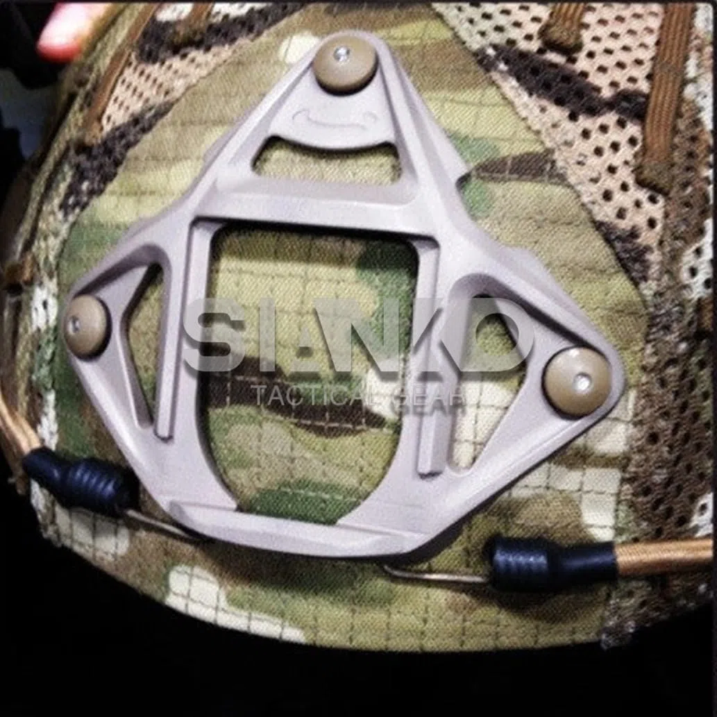Casque tactique NVG Mount Shroud, pour casque ACH MICH OPS-Core Fast/Crye AirFrame, lunettes et support de caméra de sport
