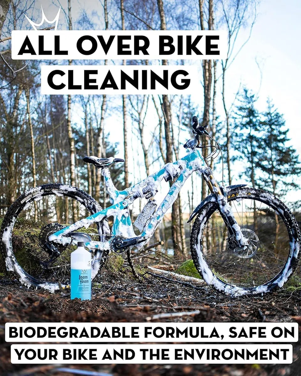 Peaty's Loam Foam Premium Bike Cleaner 5 Litre - Biodegradable Bicycle Soap For A Deep Clean, Grease and Dirt Removal, Safe On All Surfaces & Bicycles - MTB, Road & Gravel Bikes