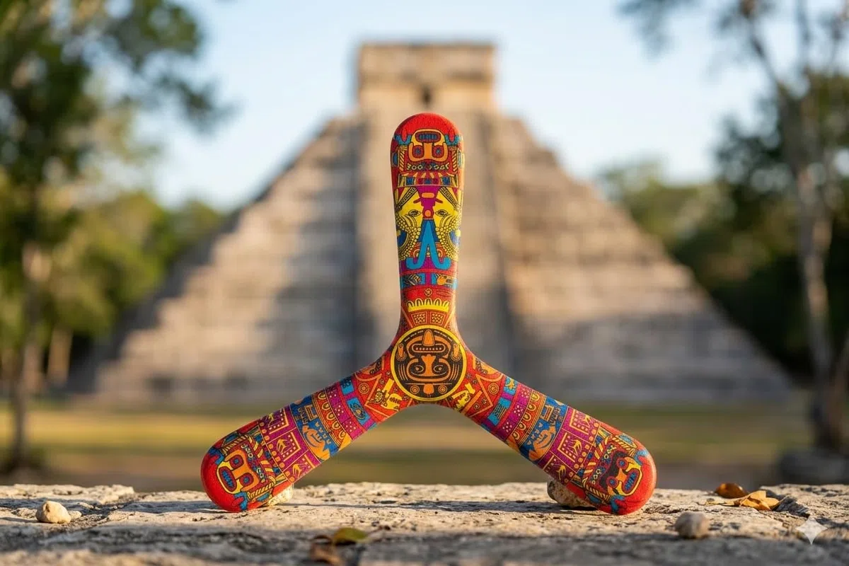 Boomerang en Bois pour débutants, Le Maya