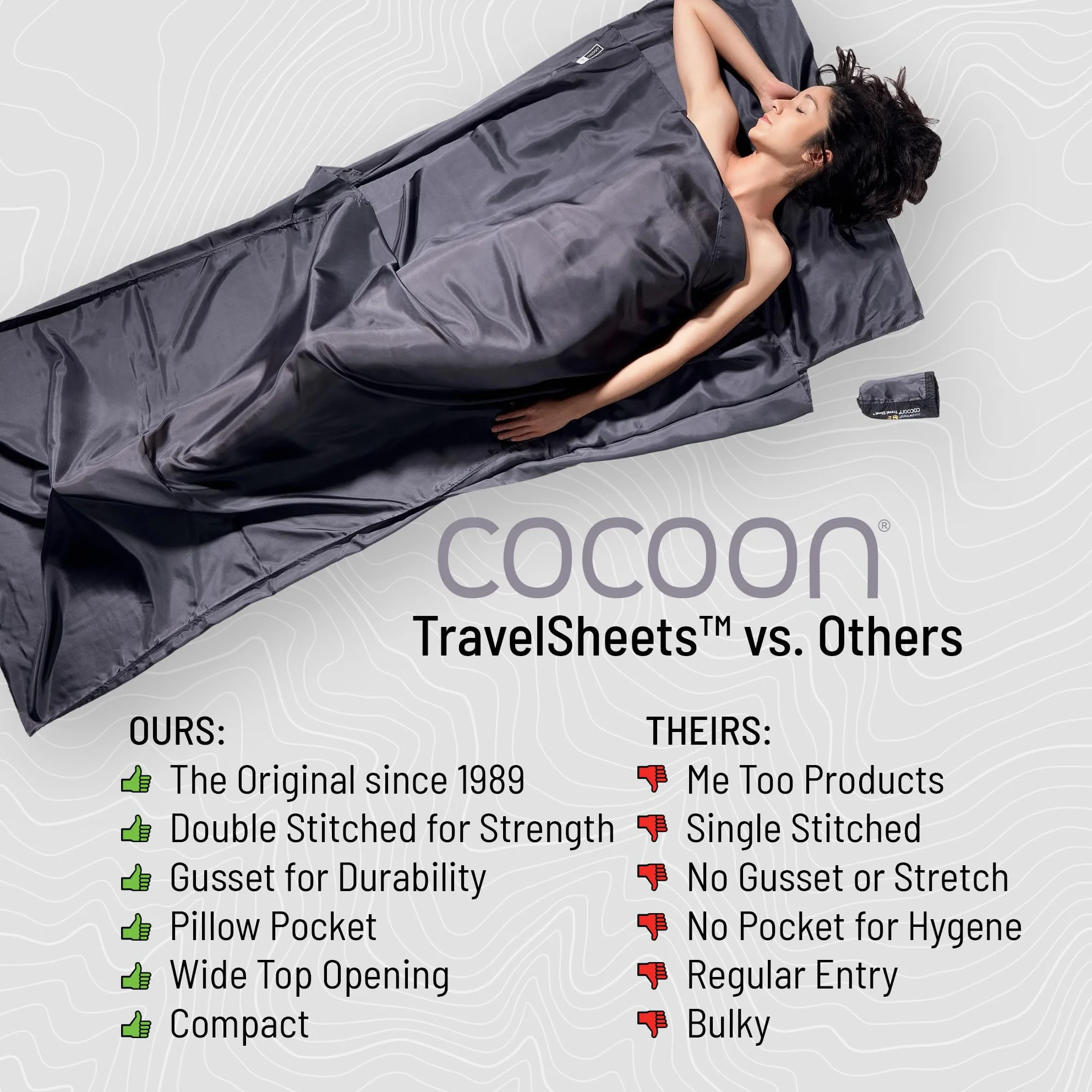 Cocoon Feuille de Voyage - Microfibre