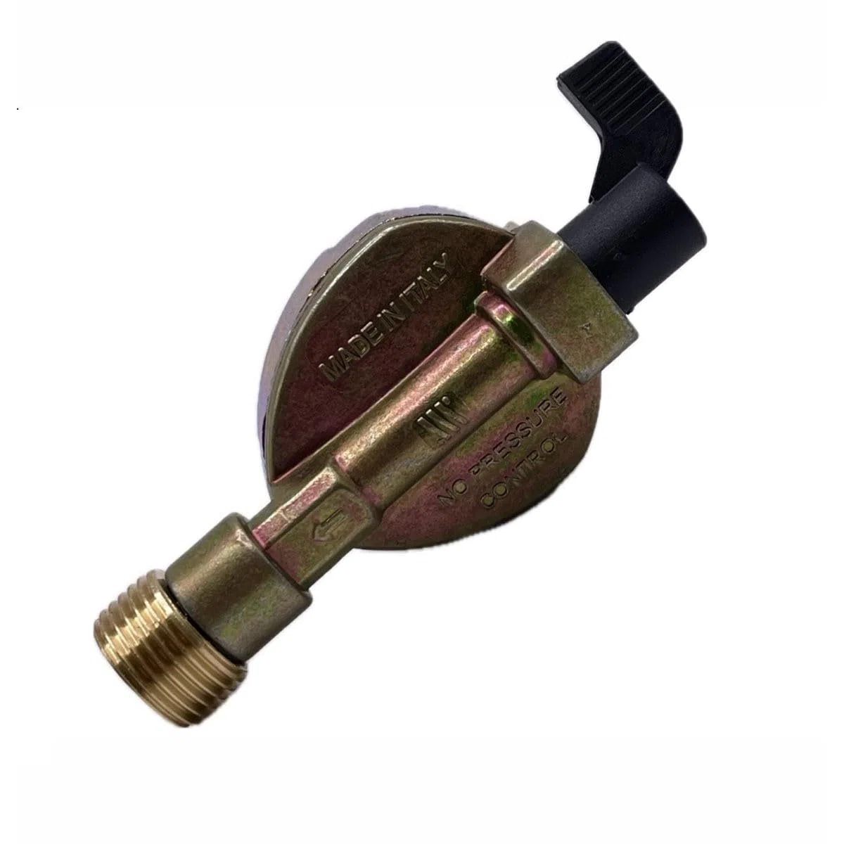 Adaptateur à clipser de 27 mm pour bouteilles de gaz propane et butane sans clapet anti-retour