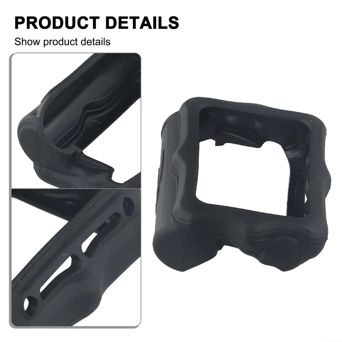 Coque de protection en silicone pour ordinateur de plongée Shearwater Perdix, anti-rayures, anti-poussière (noir)