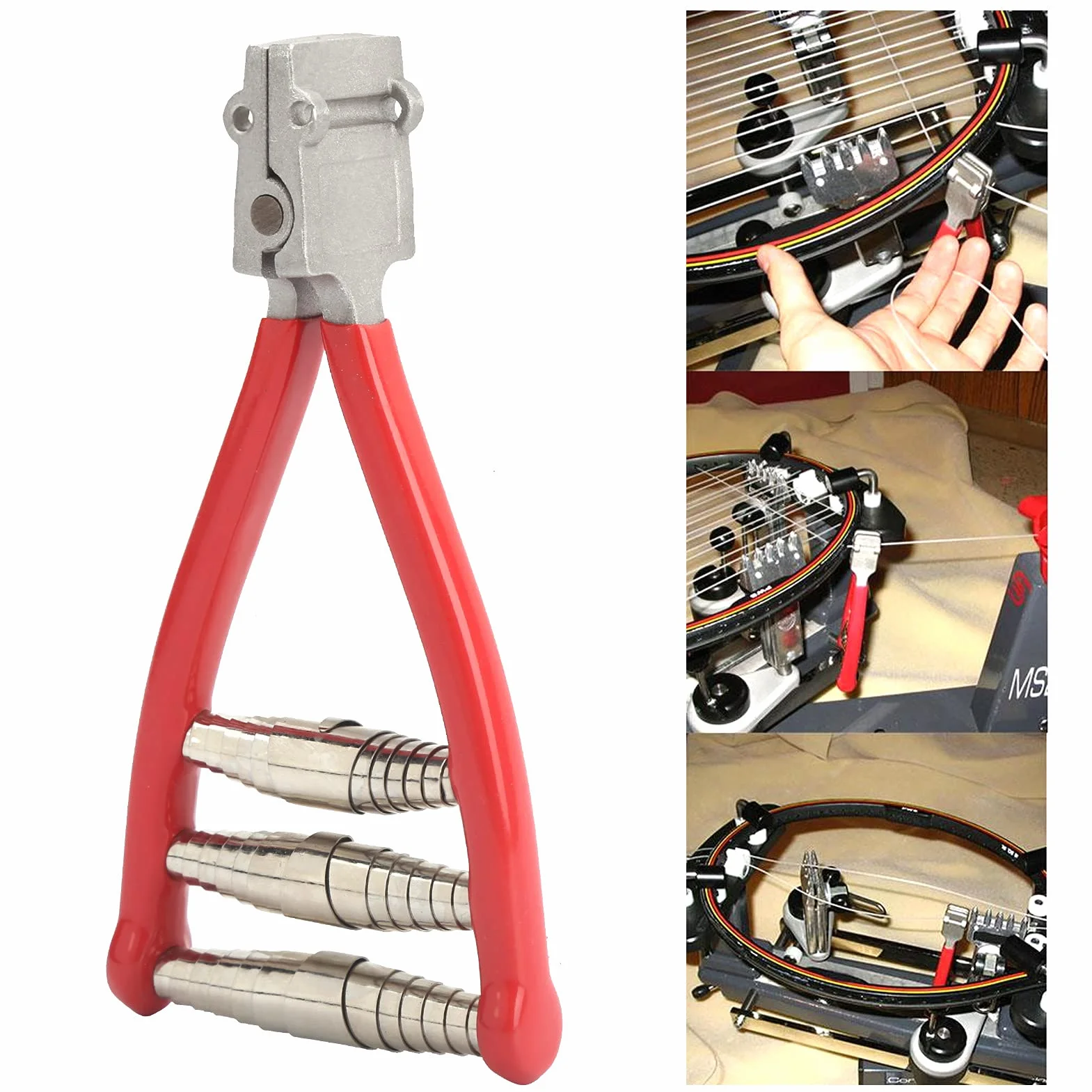 Pince de démarrage pour tennis - Pince de démarrage - Pince de démarrage pour tennis - Pince de démarrage - Pince de démarrage pour raquette de badminton - Bespanmachines & -gereedschap