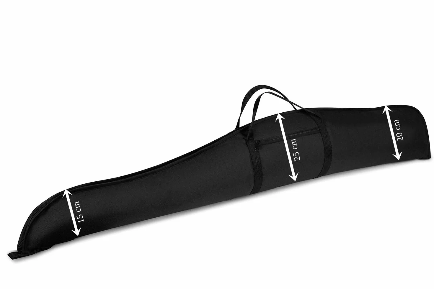 Ferocity Housse pour Arme avec Lunette, Fourreau de Transport pour Carabine 115-120 cm Noir [15/1]