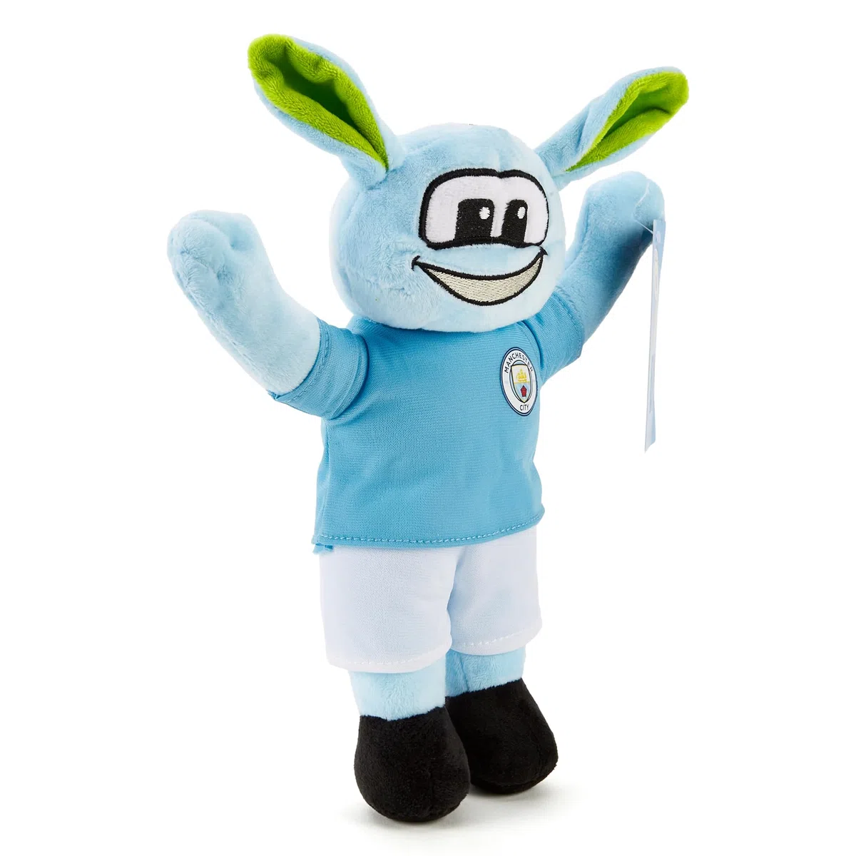 The Gift Scholars Mascotte Moonchester de Man City - Peluche écologique de 30 cm | Fans de Football sous Licence Officielle Manchester City