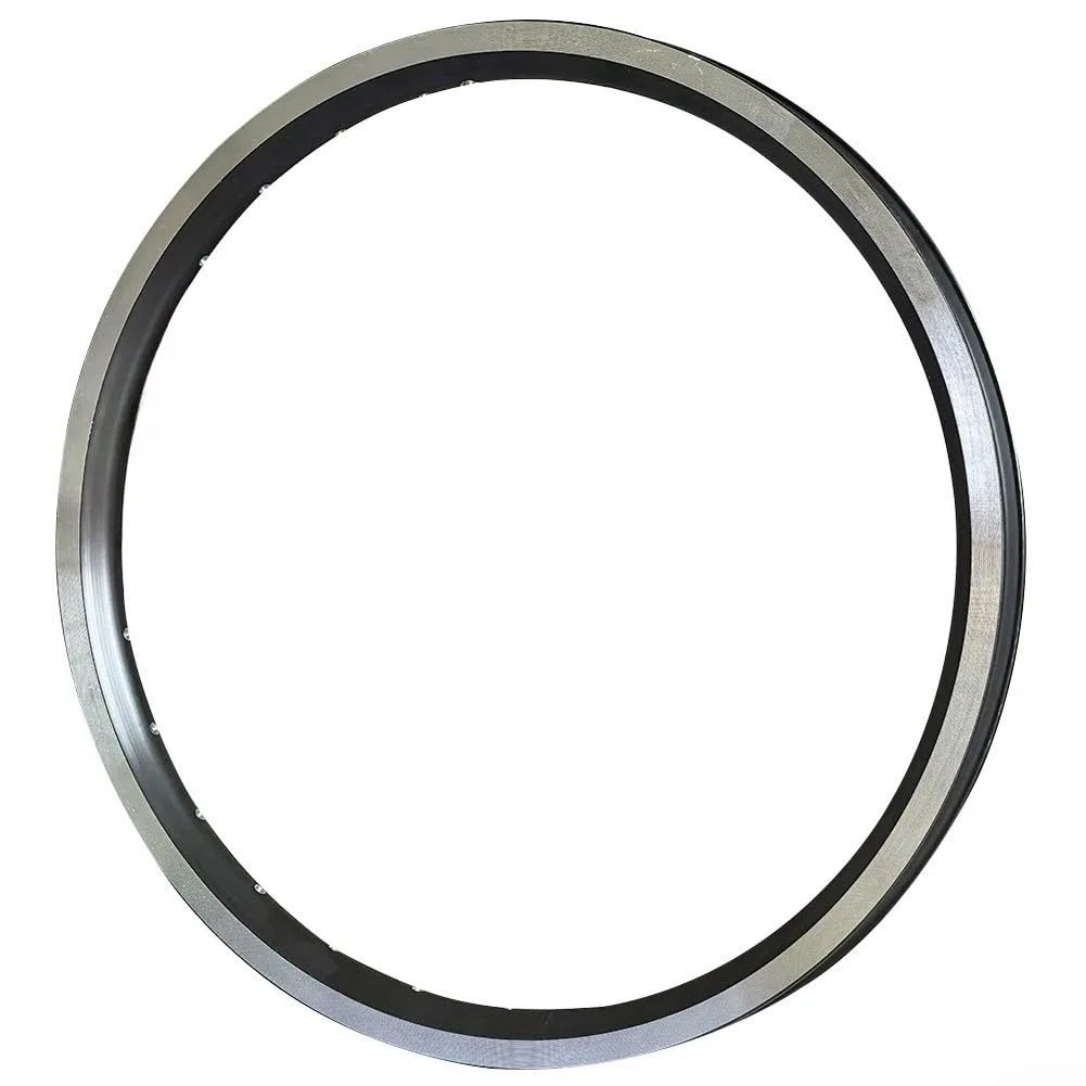 Jante de vélo à double paroi 349 de 40,6 cm en alliage d'aluminium pour frein en V, compatible avec valve AV 20 ou 28 trous (28 trous, 16 x 1-3/8)