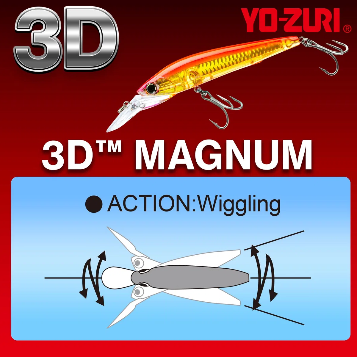 Yo-Zuri 3D Magnum Sinking