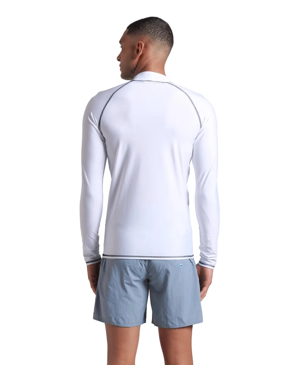 Arena Men's Arena Rash Vest L/S Graphic Rash Guard Shirt Homme