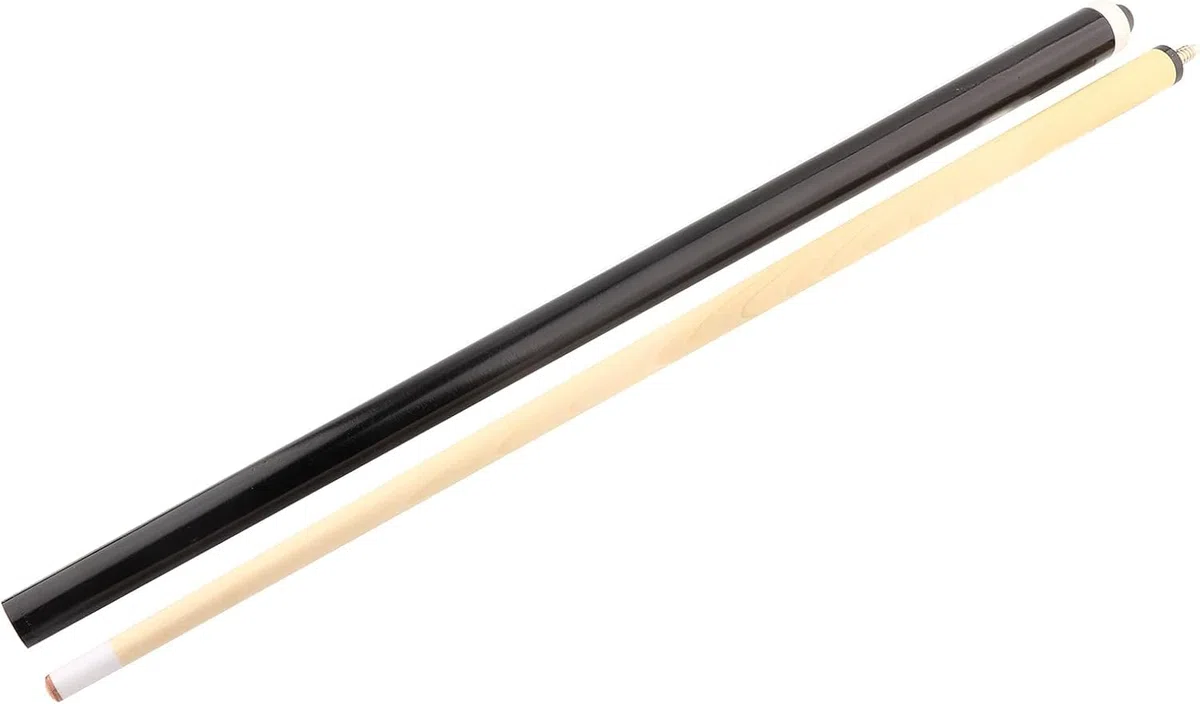 2PCS Queues de Billard 120cm 12oz Pointe 12.5mm pour Enfant et Adulte Courte Snooker Bois de frêne Queues pour Les Petits espaces et Les Adolescents