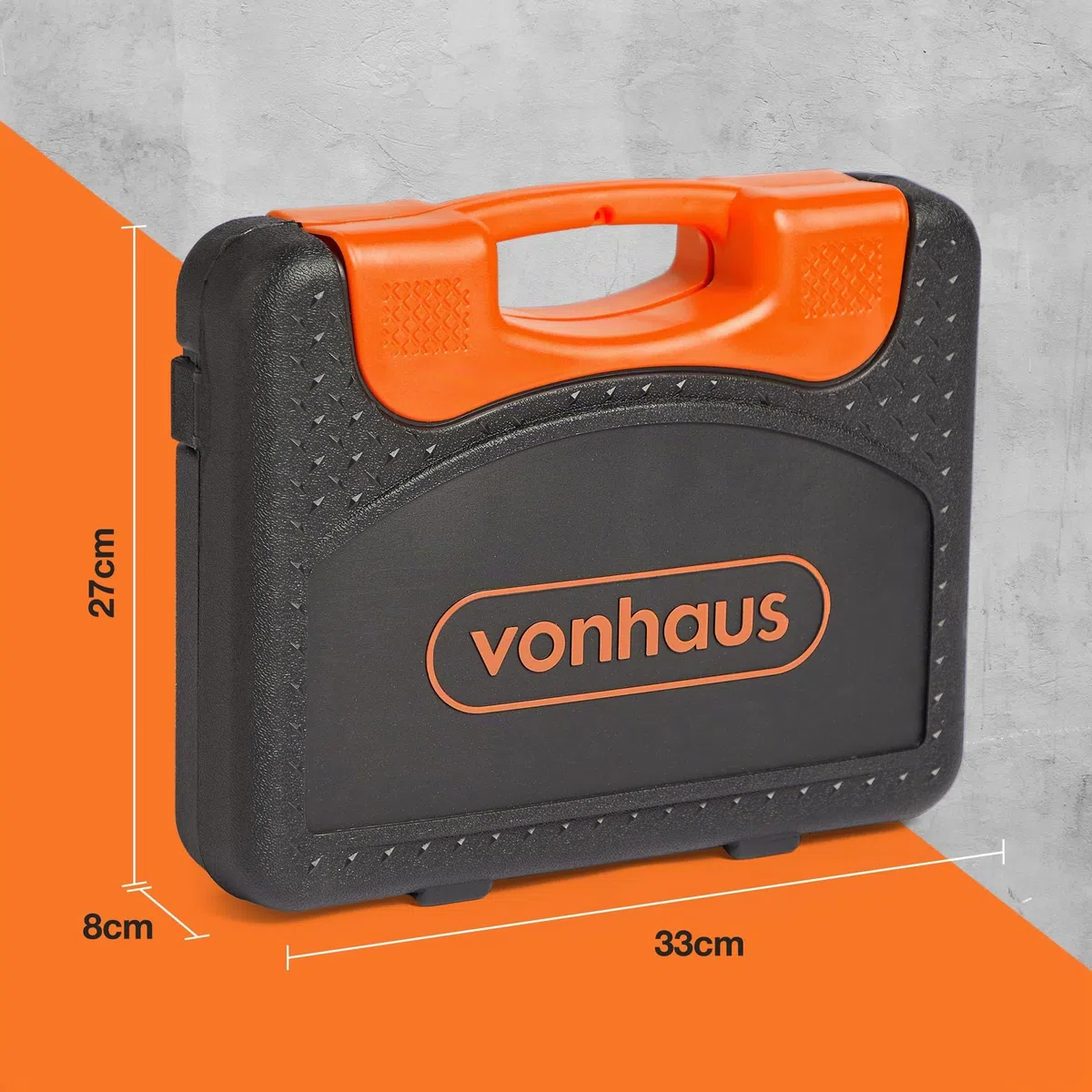 VonHaus Kit d'Outils de Vélo 35 Pièces – Kit de Réparation de Vélo Portable, Outils pour Vélo de Route, Électrique et VTT avec Étui de Transport – Convient pour la Réparation Professionnelle de Vélos