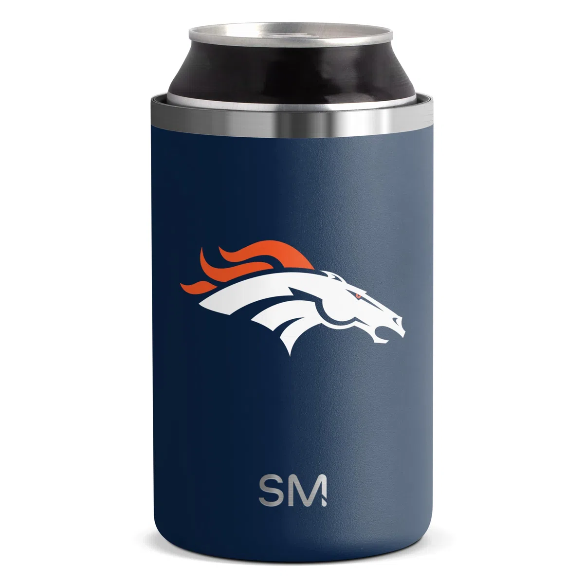 Simple Modern Sous licence officielle NFL Denver Broncos Cadeau pour homme, femme, papa, fête des pères | Glacière isotherme pour canettes standard de 340,2 g – Bière, Seltzer et soda