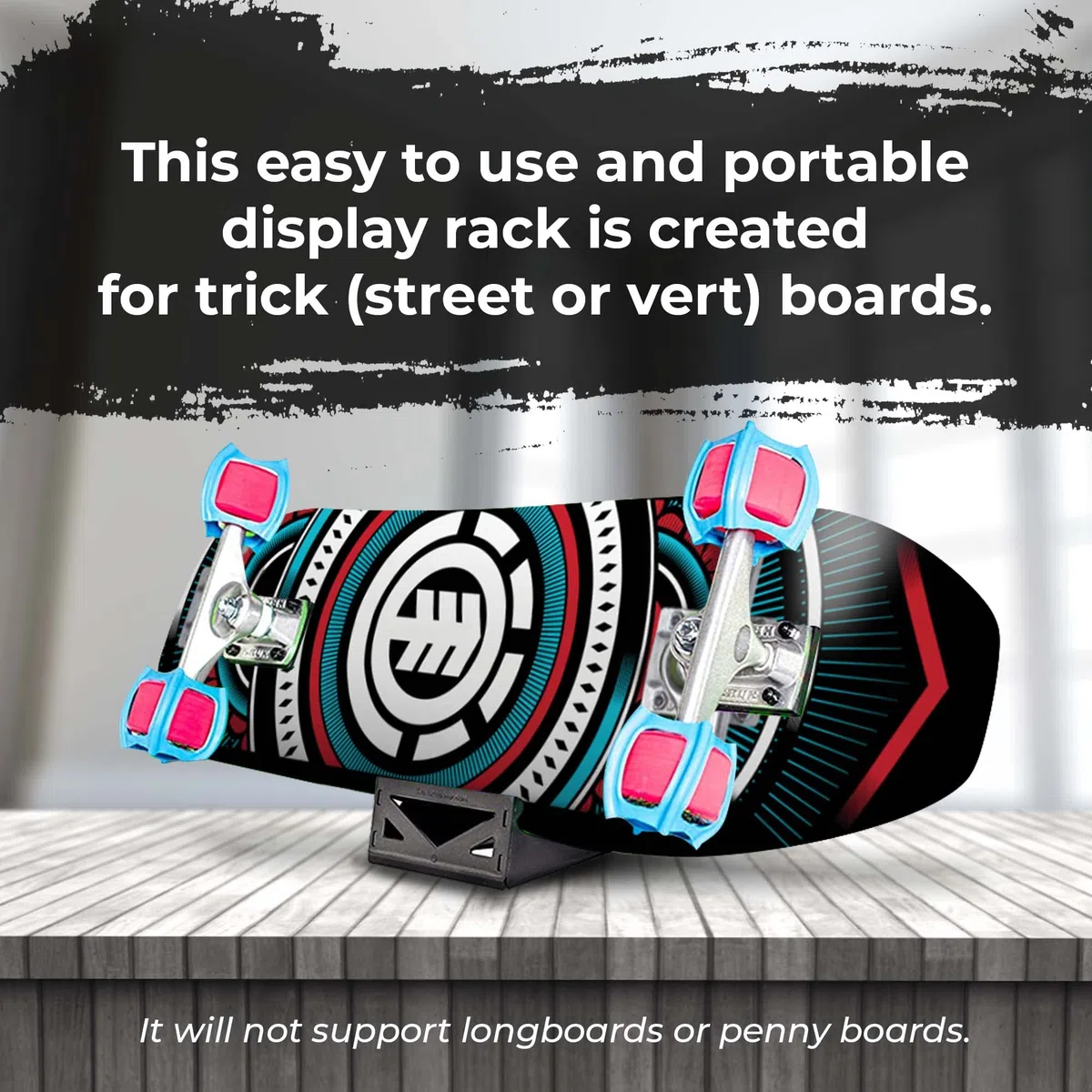 Support Origami portable pour skateboard