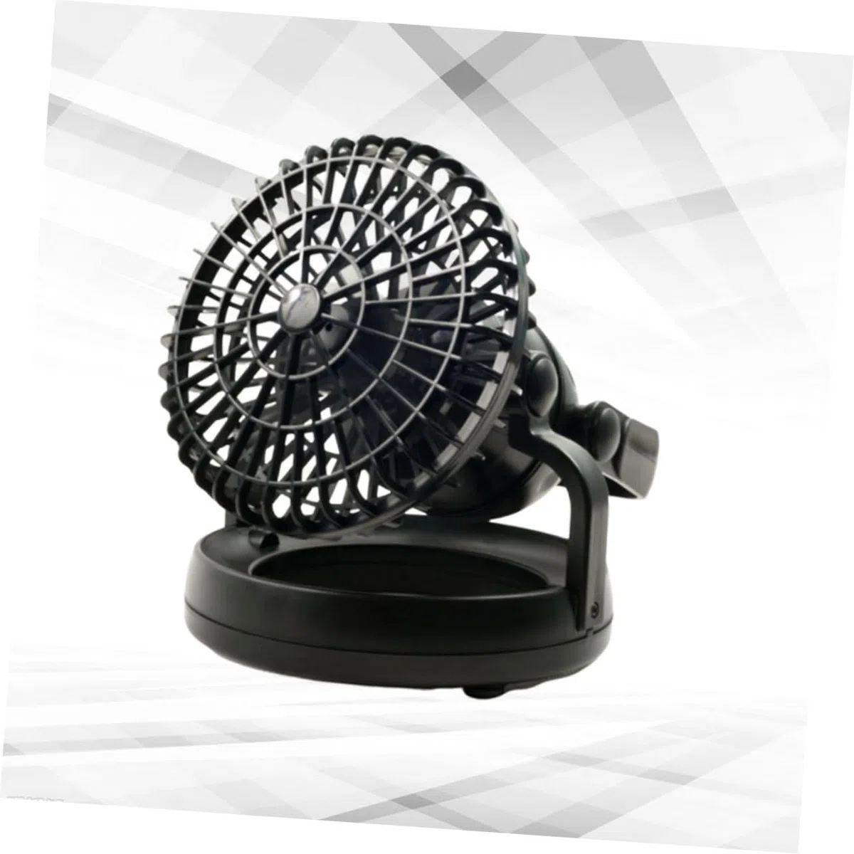 Abaodam Ventilateur De Camping à LED Lumineuses Et Lampe Multifonctionnelle pour Tente Intérieure Et Extérieure avec Crochet Et Alimentation USB