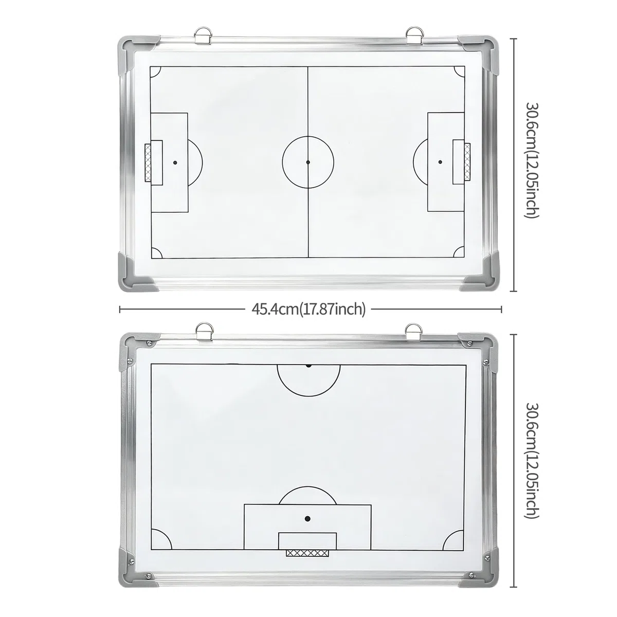 Tableau Tactique Football, Entraîneur Board, Magnétique Stratégie Panneau kit Entrainement Football avec Marqueur et Gomme, Soccer Coach Board pour l'entraînement et Les Compétition