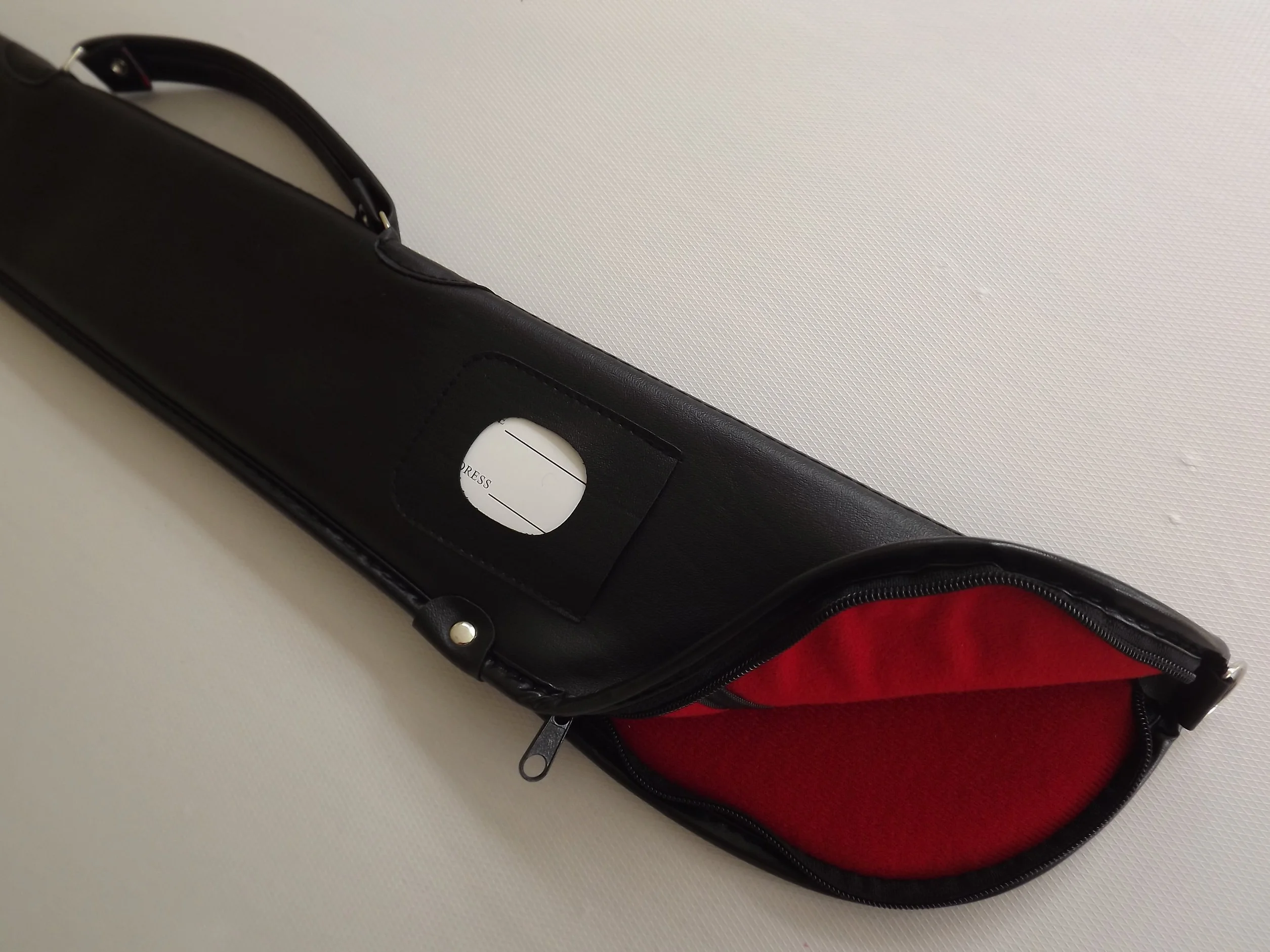 Etui noire pour 2 queues de billard/snooker